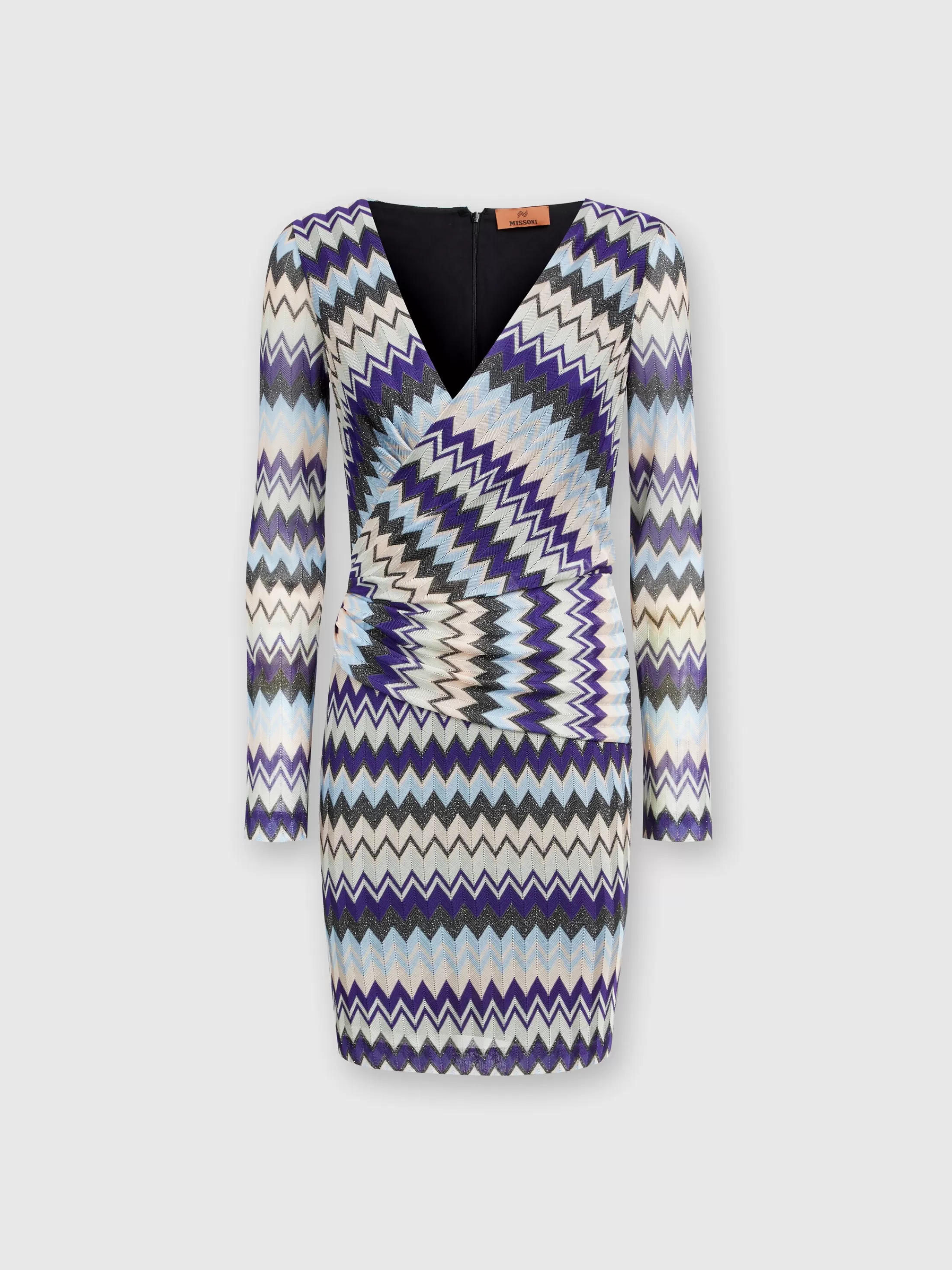 Missoni Abito in viscosa zig zag con scollatura a V | Donna Abiti