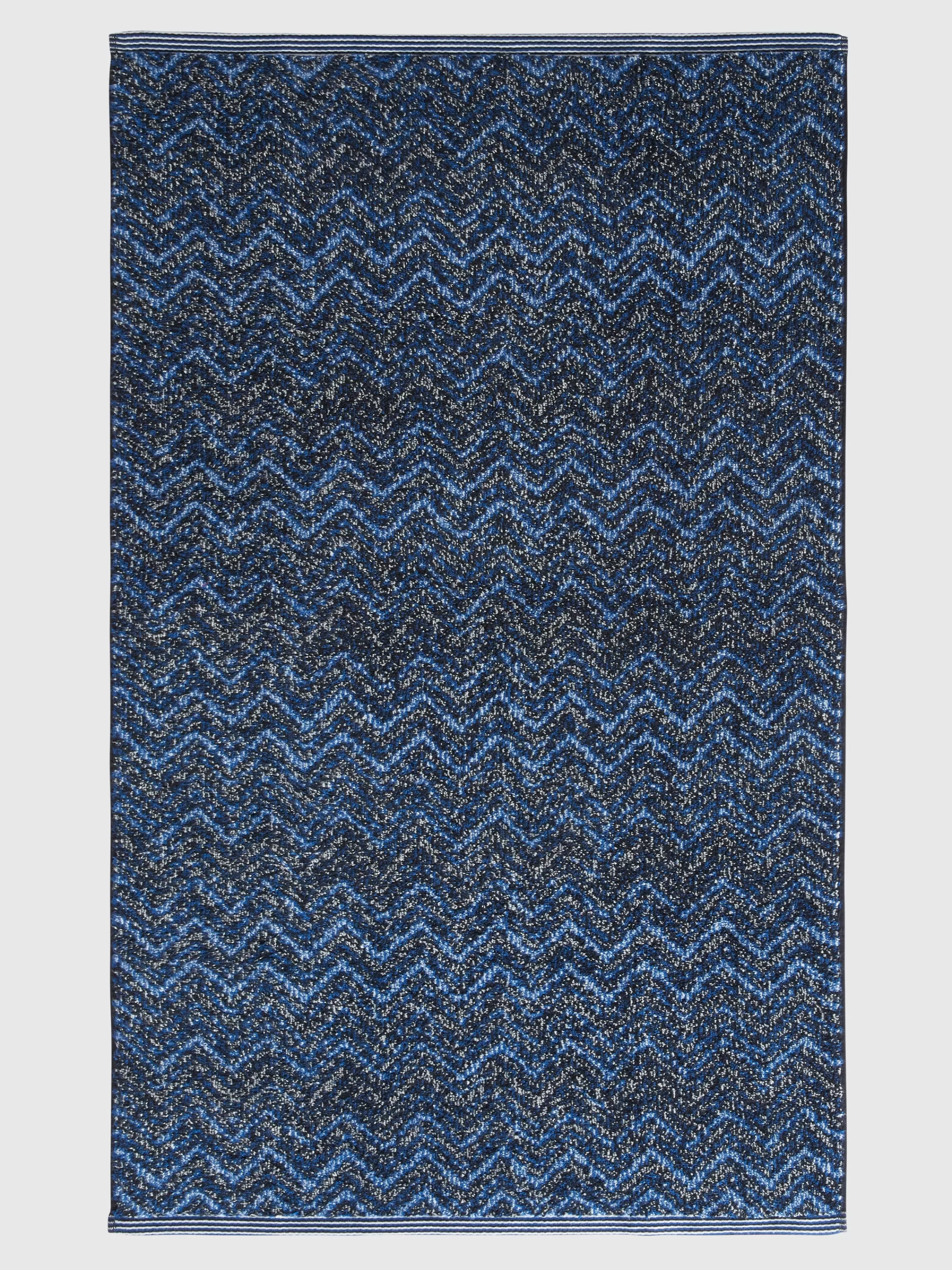 Missoni Asciugamano 115x70 cm Azul in spugna di cotone | Bagno