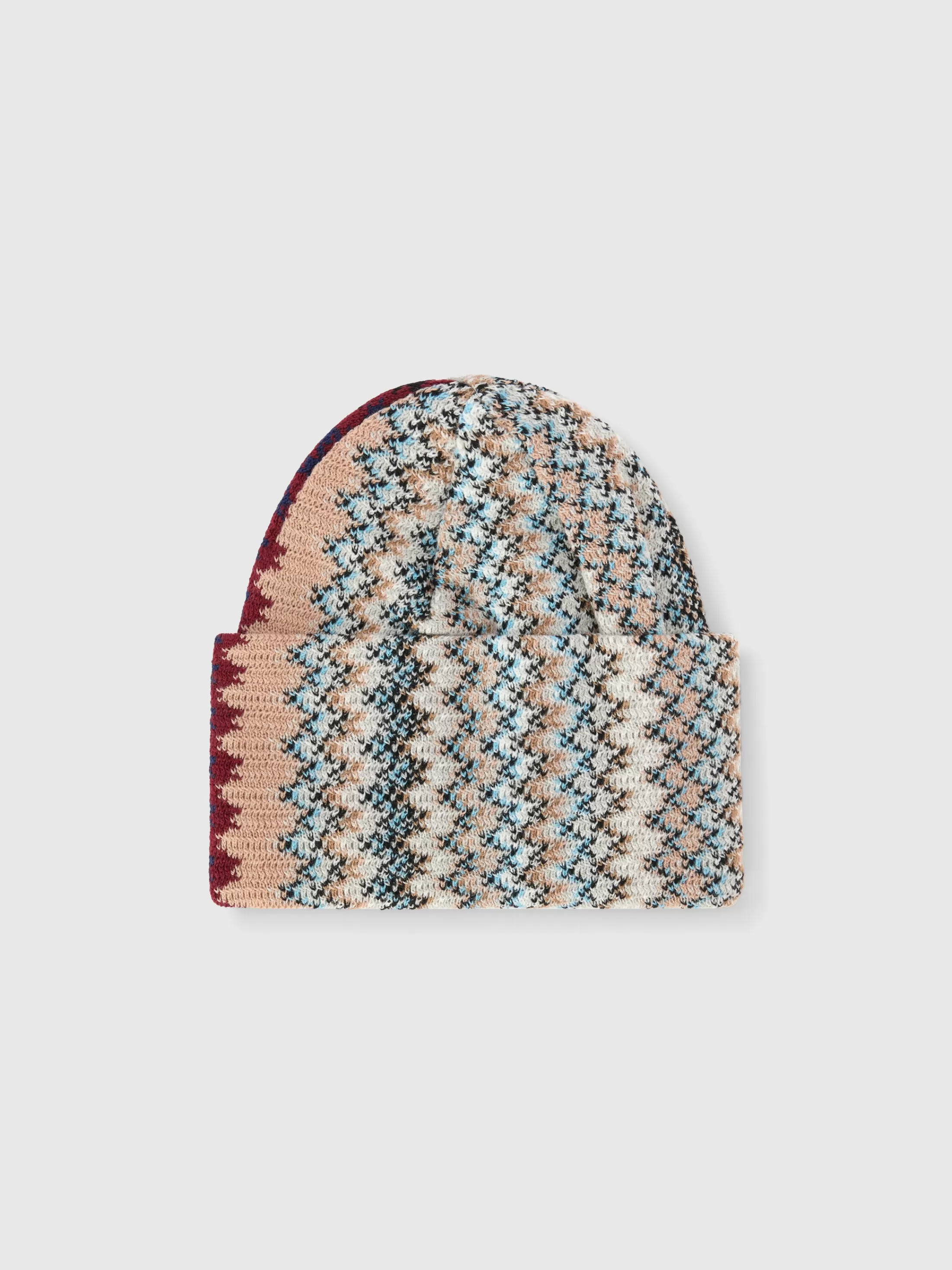 Missoni Beanie in misto lana zig zag | Uomo Cappelli