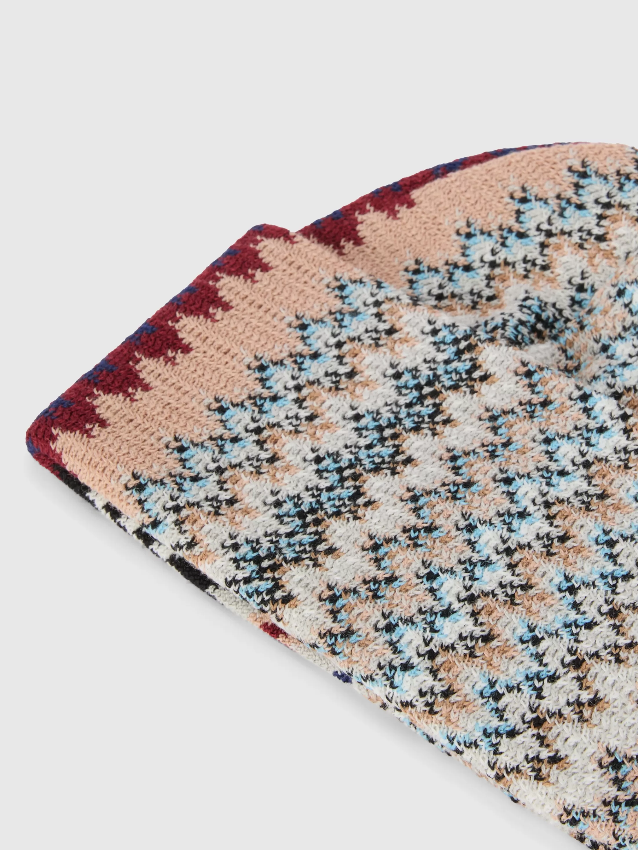 Missoni Beanie in misto lana zig zag | Uomo Cappelli