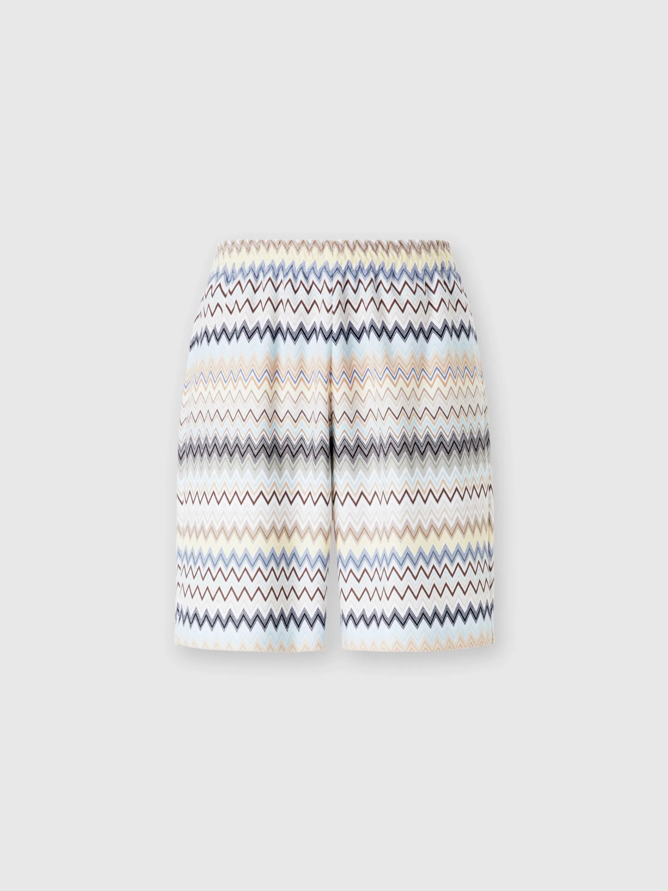 Missoni Bermuda in cotone zig zag | Uomo Pantaloni