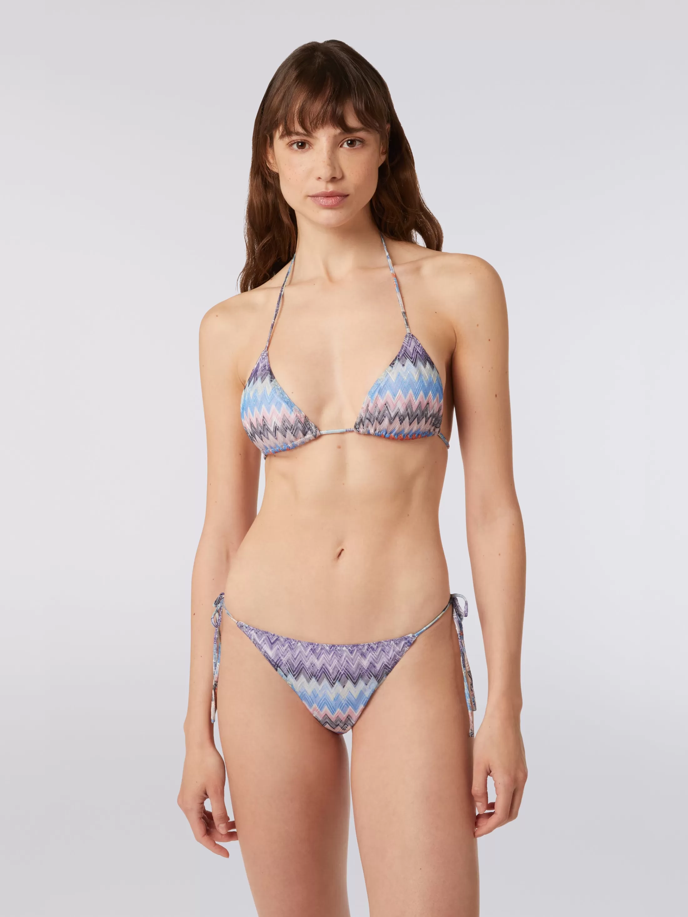 Missoni Biki in viscosa chevron fiammata | Donna Costumi Da Bagno | Costumi Da Bagno