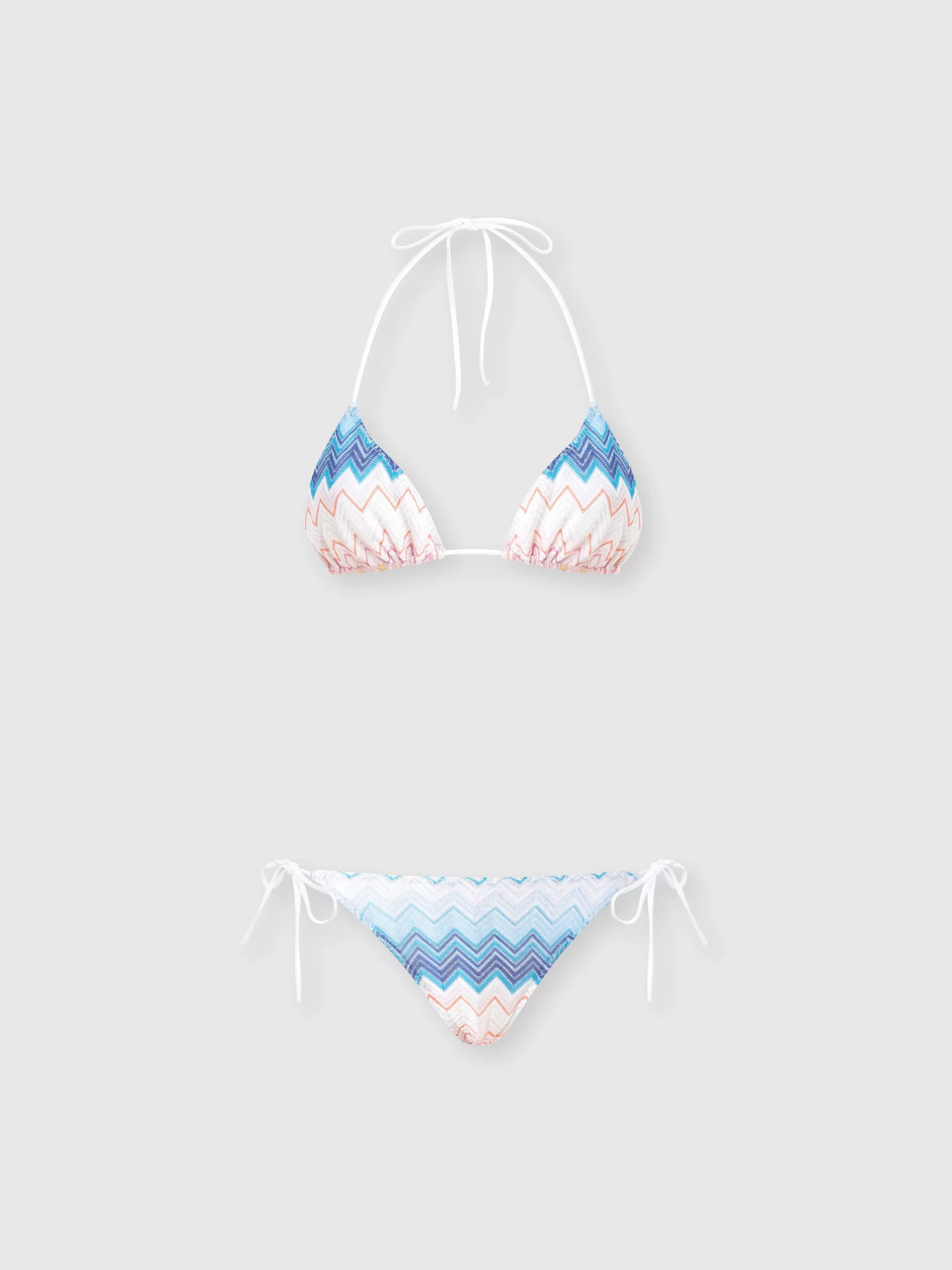 Missoni Bikini a triangolo in misto viscosa zig zag lamé | Donna Costumi Da Bagno | Costumi Da Bagno