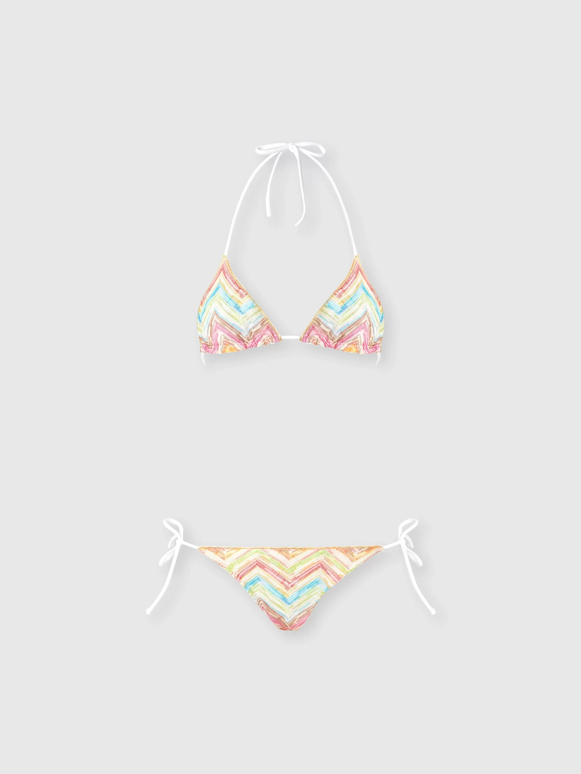 Missoni Bikini a triangolo in tulle stampato | Donna Costumi Da Bagno | Costumi Da Bagno