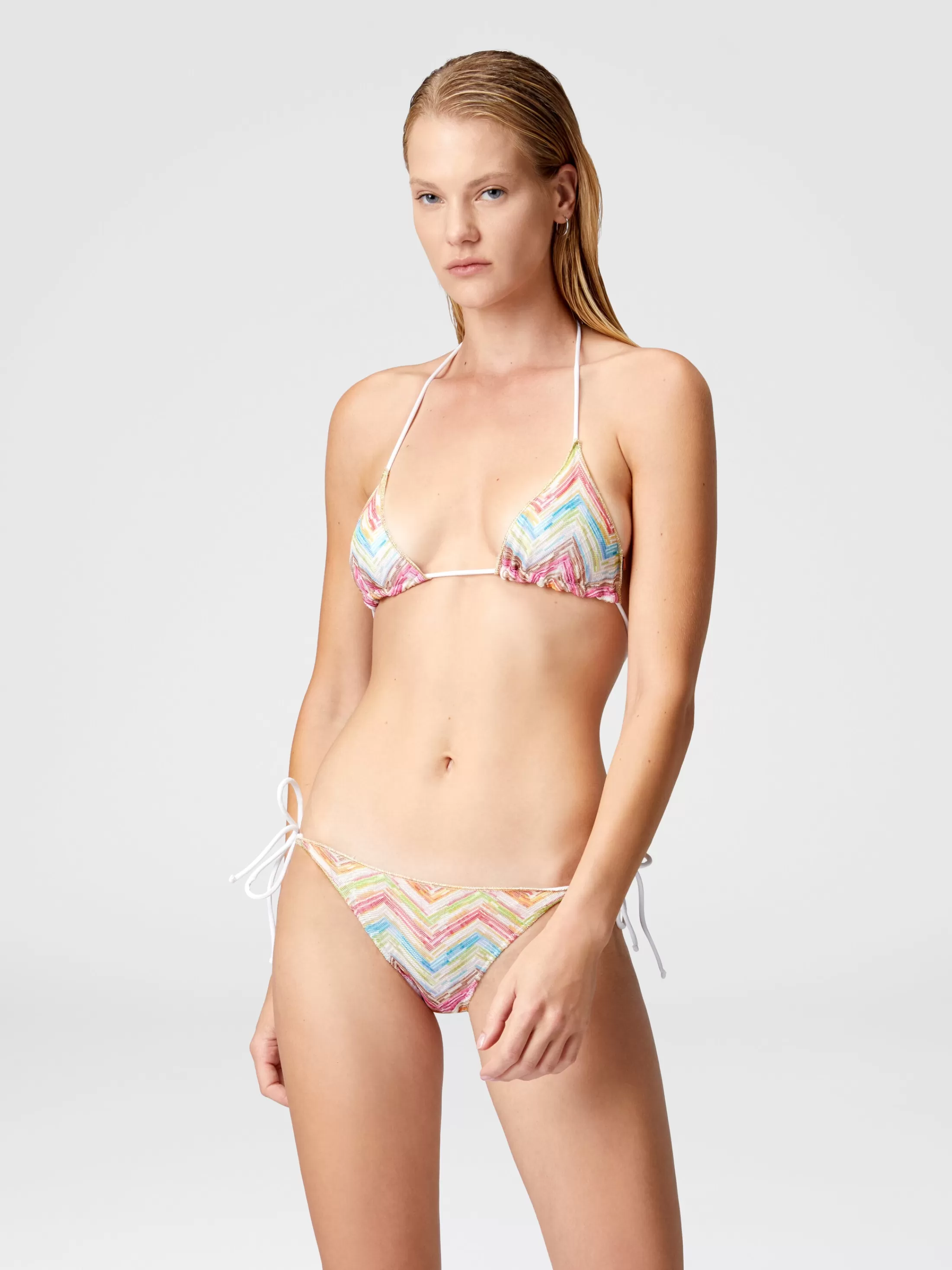 Missoni Bikini a triangolo in tulle stampato | Donna Costumi Da Bagno | Costumi Da Bagno