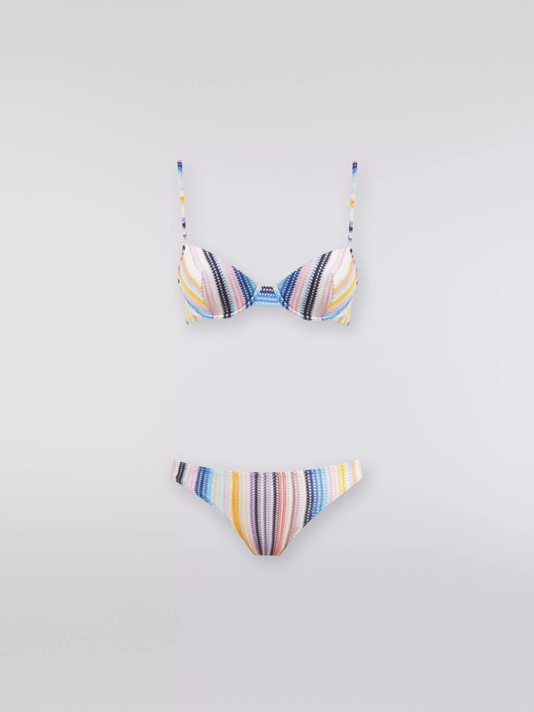 Missoni Bikini in maglia di viscosa rigata | Donna Costumi Da Bagno | Costumi Da Bagno