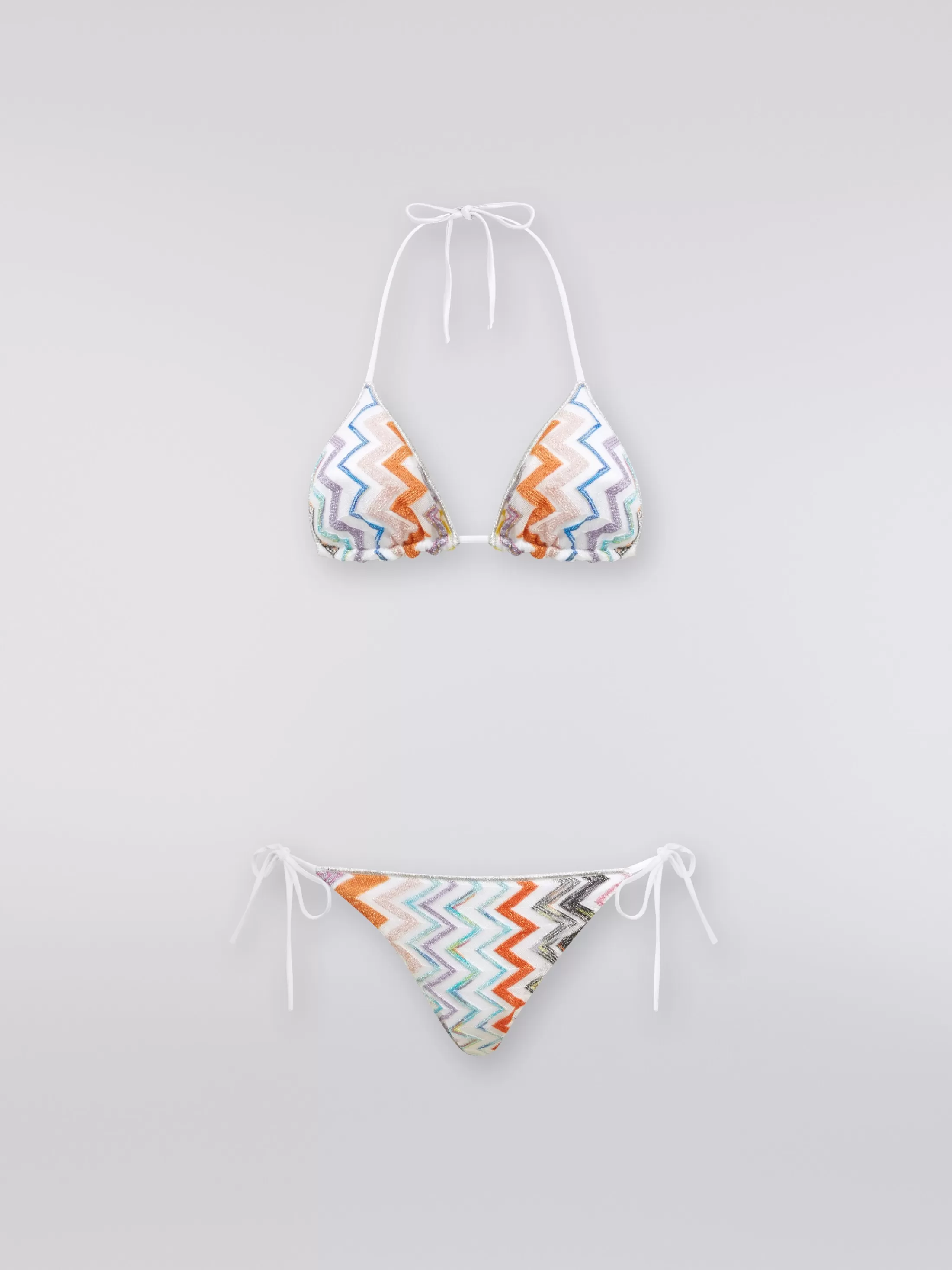 Missoni Bikini in misto viscosa chevron lamé | Donna Costumi Da Bagno | Costumi Da Bagno