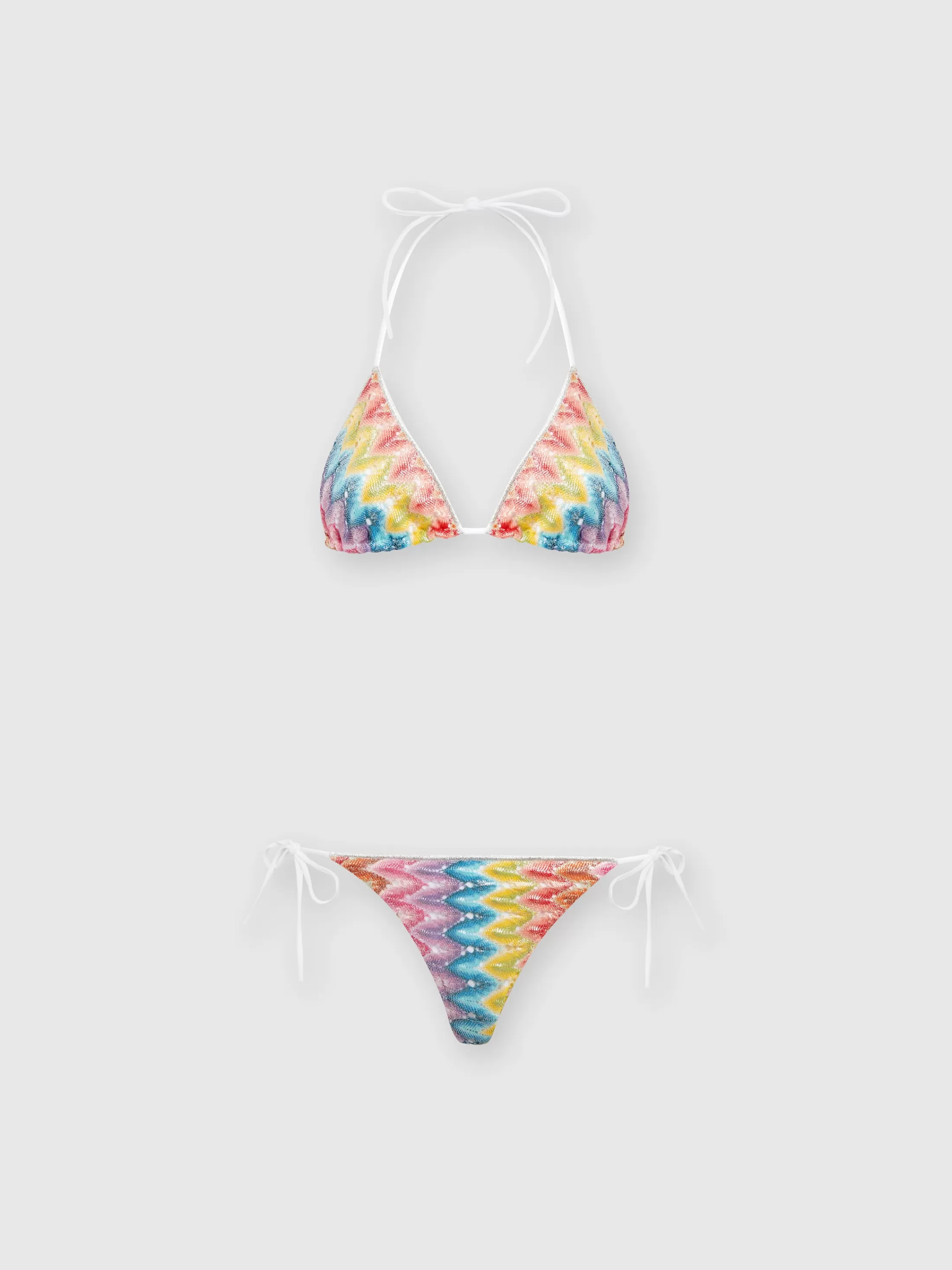 Missoni Bikini in pizzo di misto cotone spalmato | Donna Costumi Da Bagno | Costumi Da Bagno