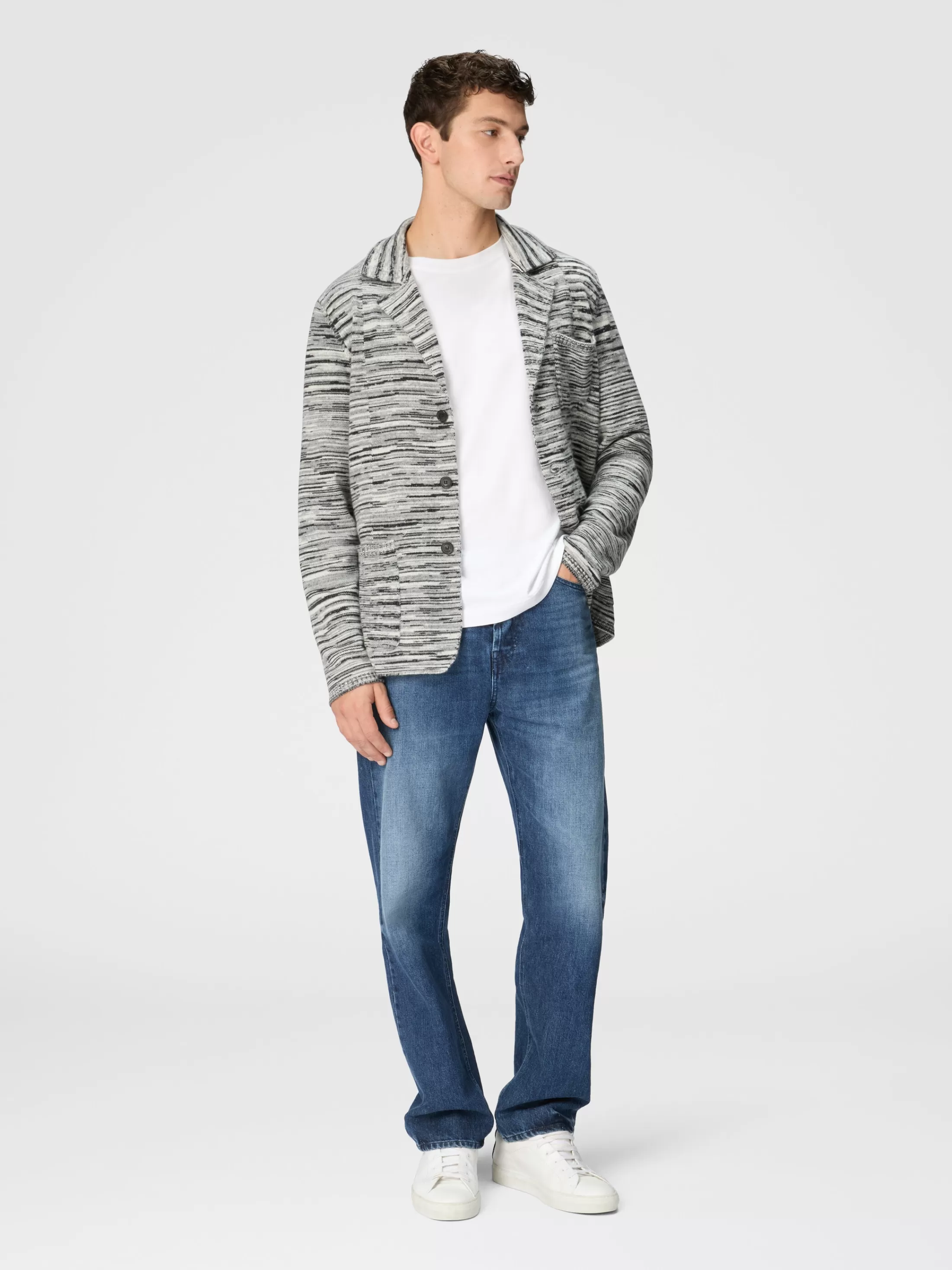 Missoni Blazer destrutturato in cachemire mélange | Uomo Capispalla