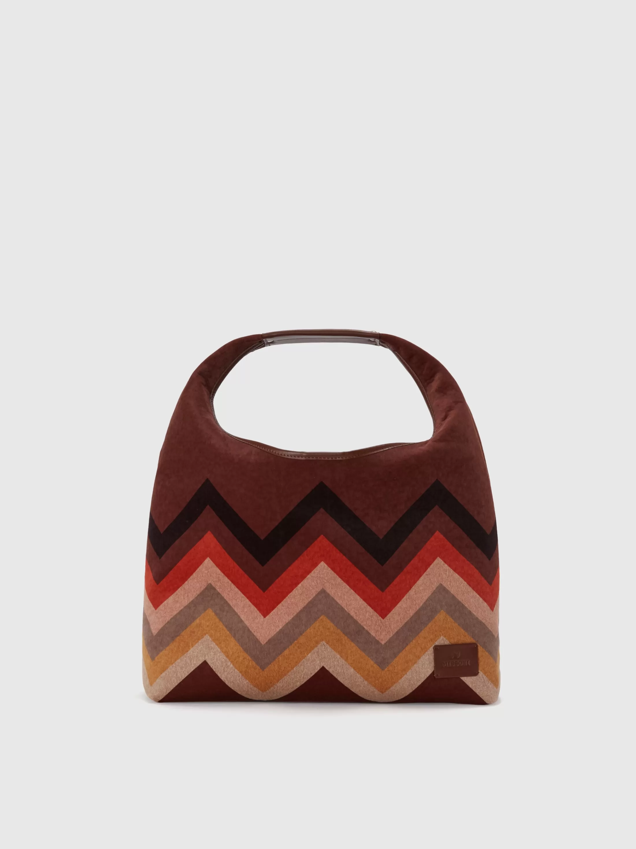 Missoni Borsa a mano in tessuto zig zag | Donna Borse