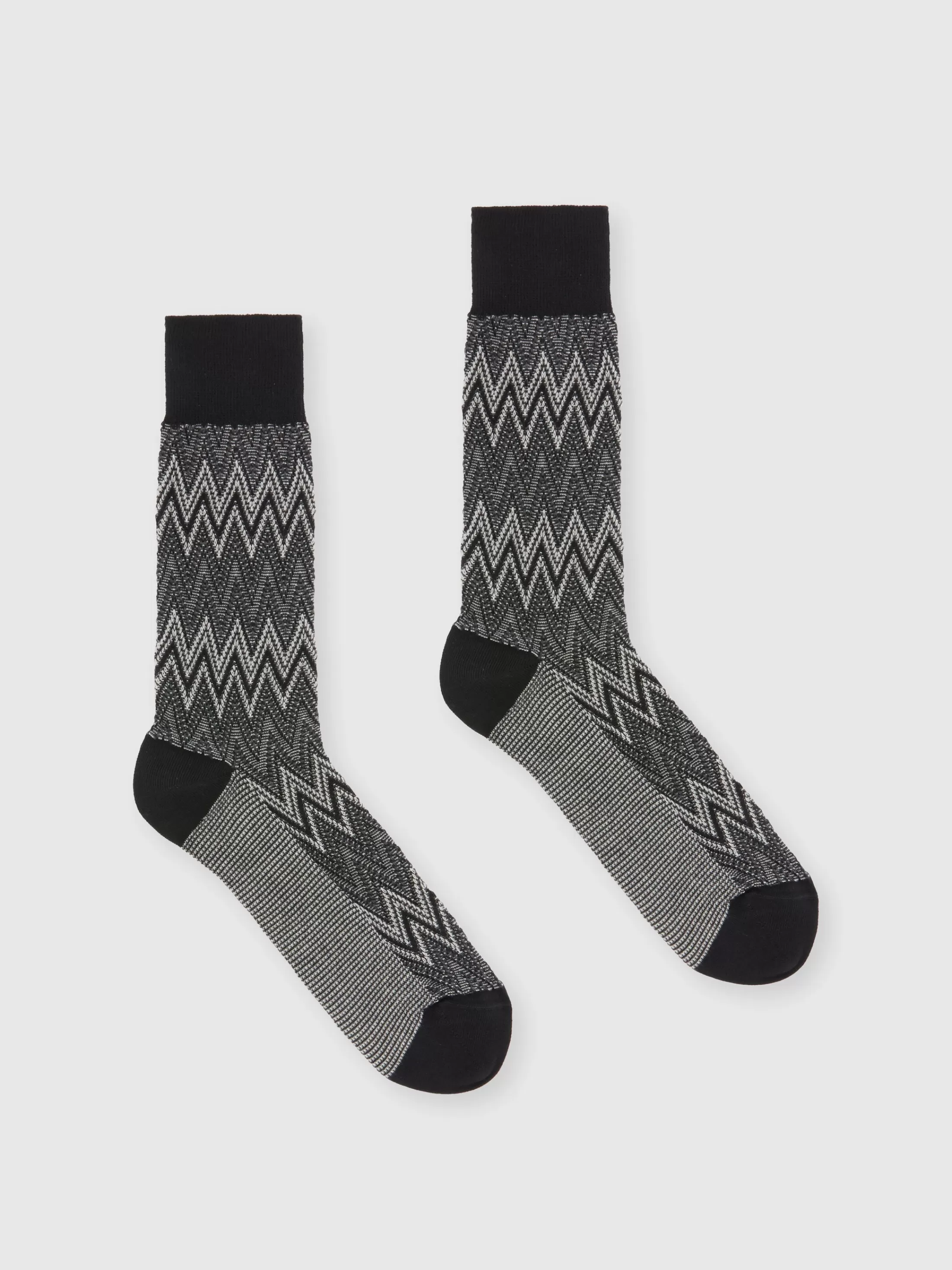 Missoni Calzini in misto cotone zig zag | Uomo Calze