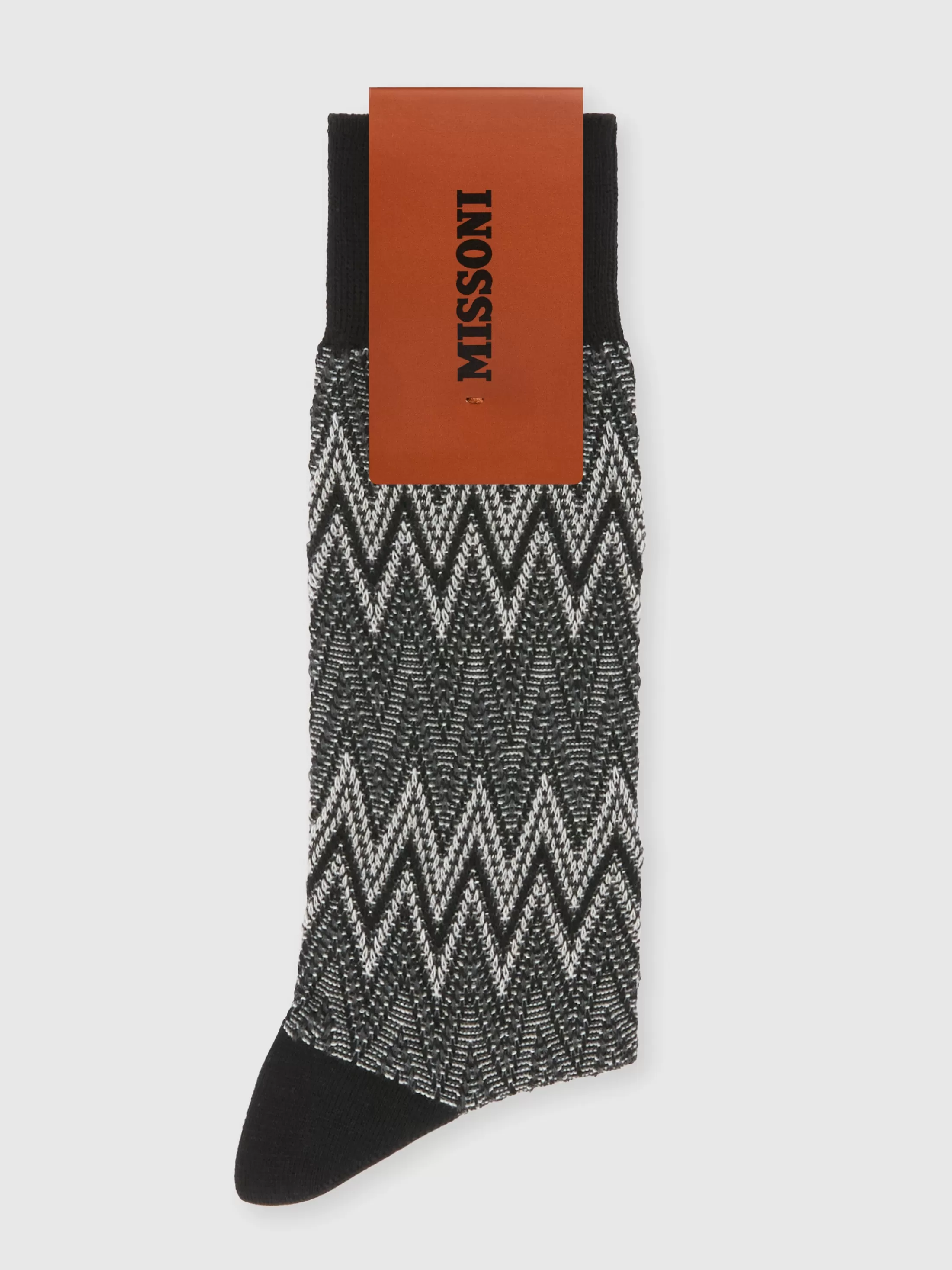 Missoni Calzini in misto cotone zig zag | Uomo Calze