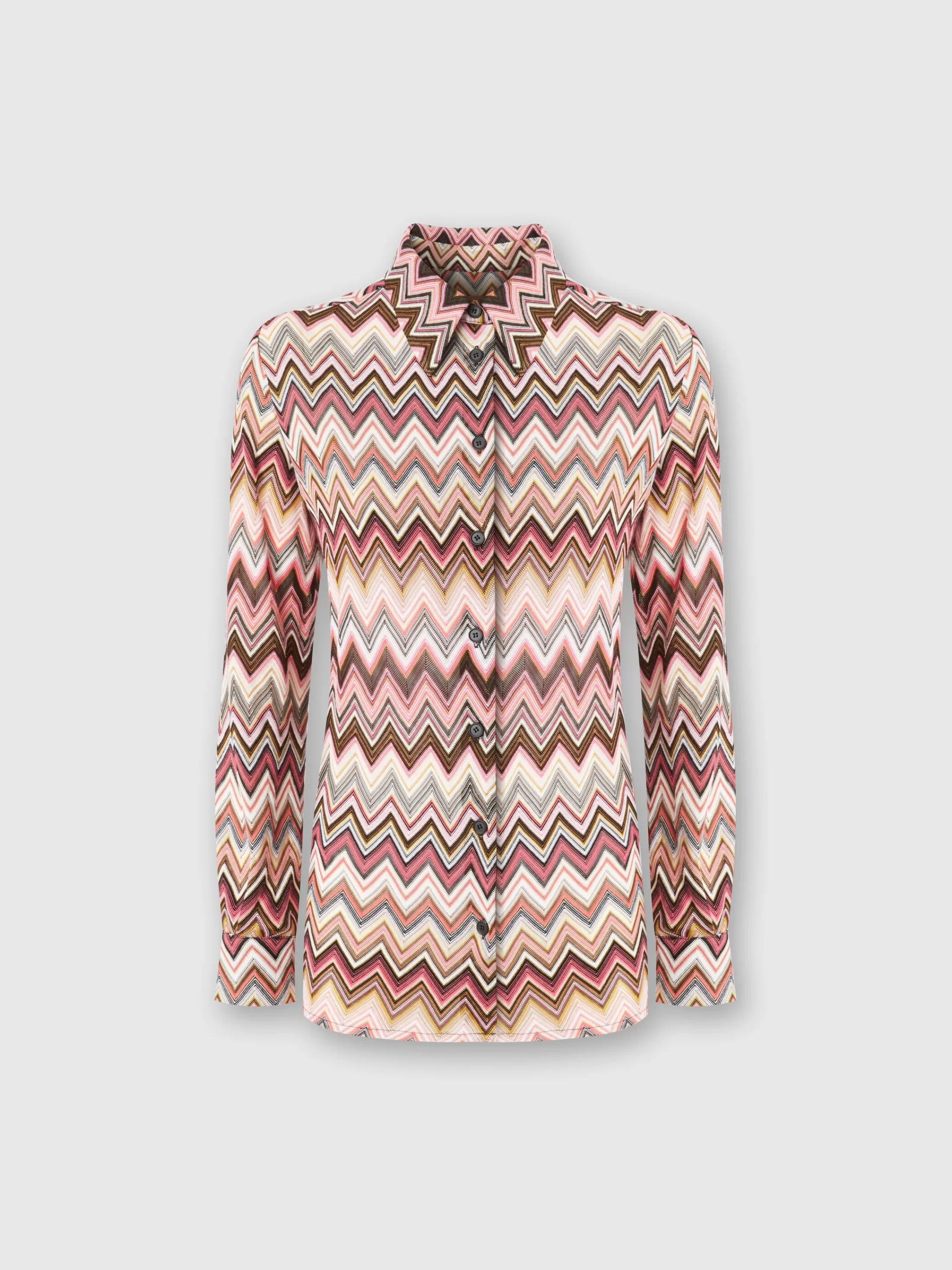 Missoni Camicia in cotone e viscosa zig zag | Donna Camicie E Bluse