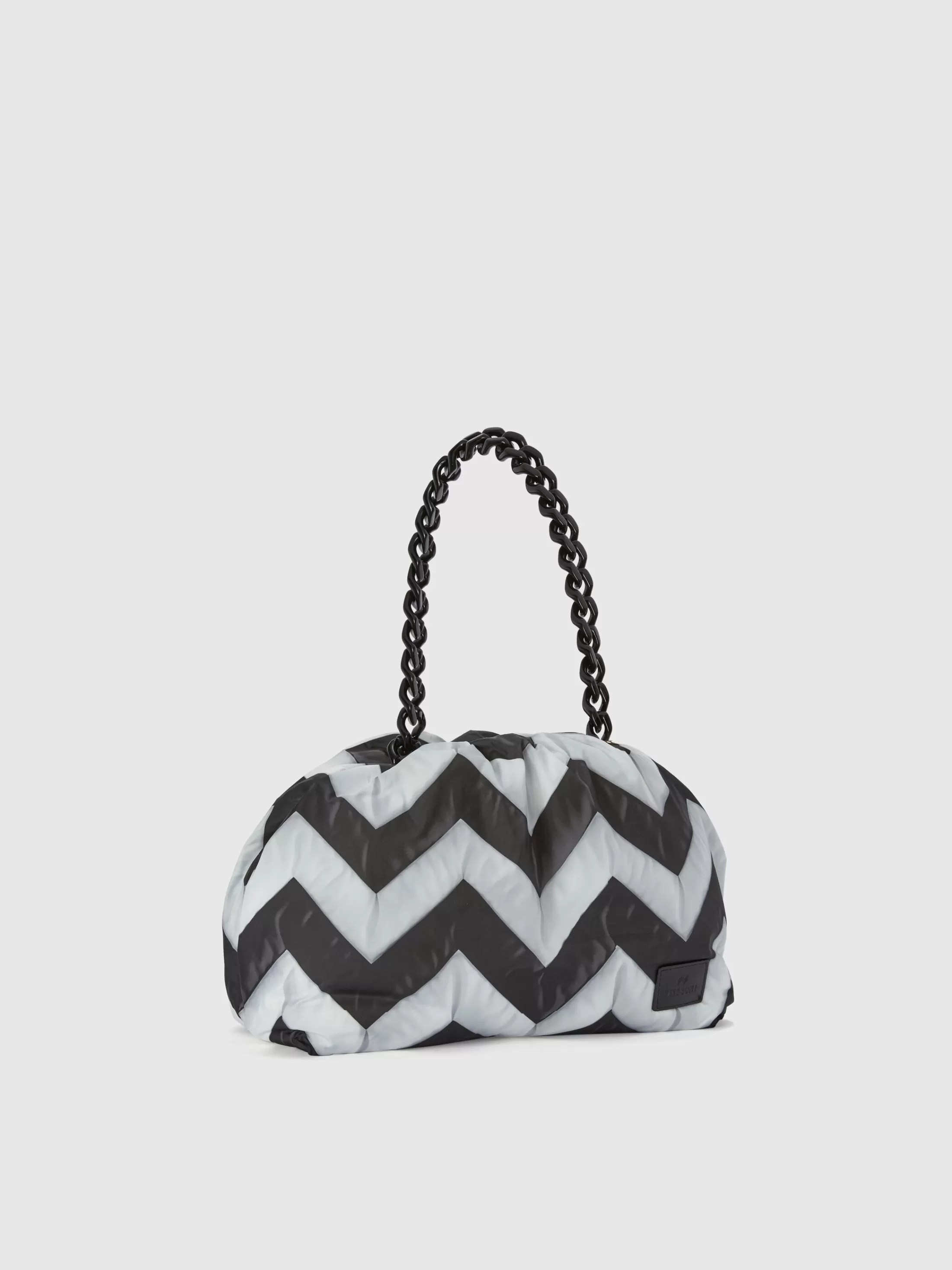 Missoni Clutch in tessuto zig zag con tracolla remobile | Donna Borse