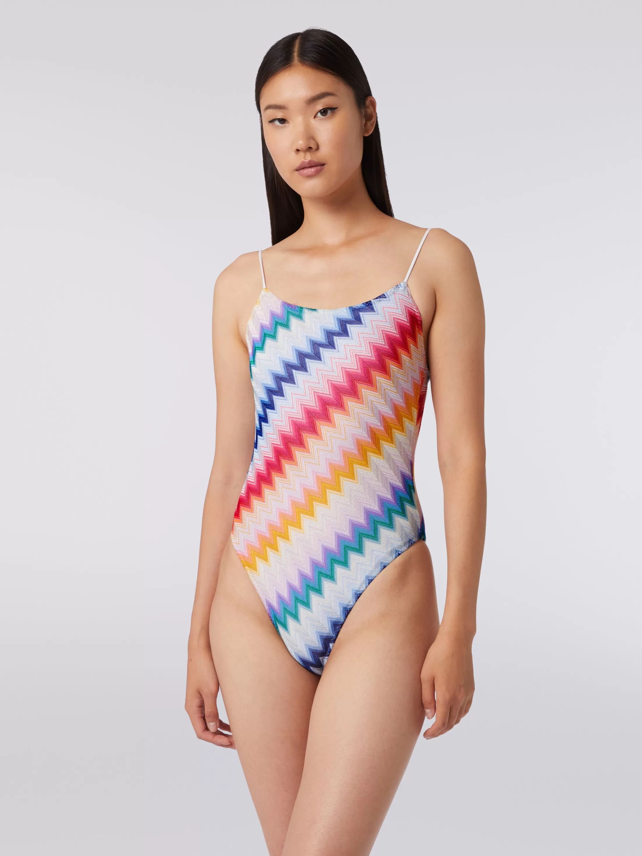 Missoni Costume intero zig zag con lurex | Donna Costumi Da Bagno | Costumi Da Bagno