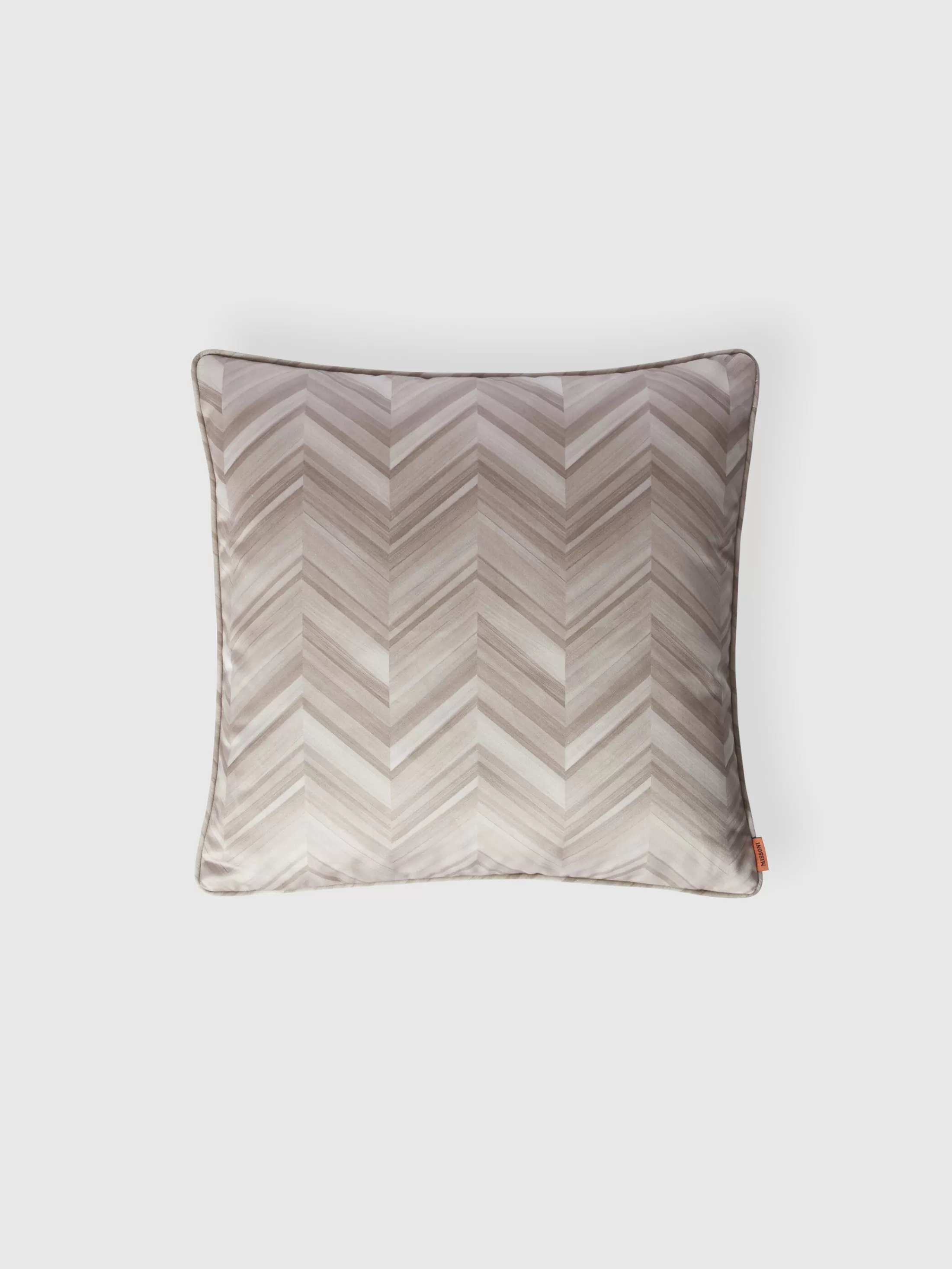 Missoni Cuscino Layers 40x40 cm in rasatello di cotone chevron | Cuscini