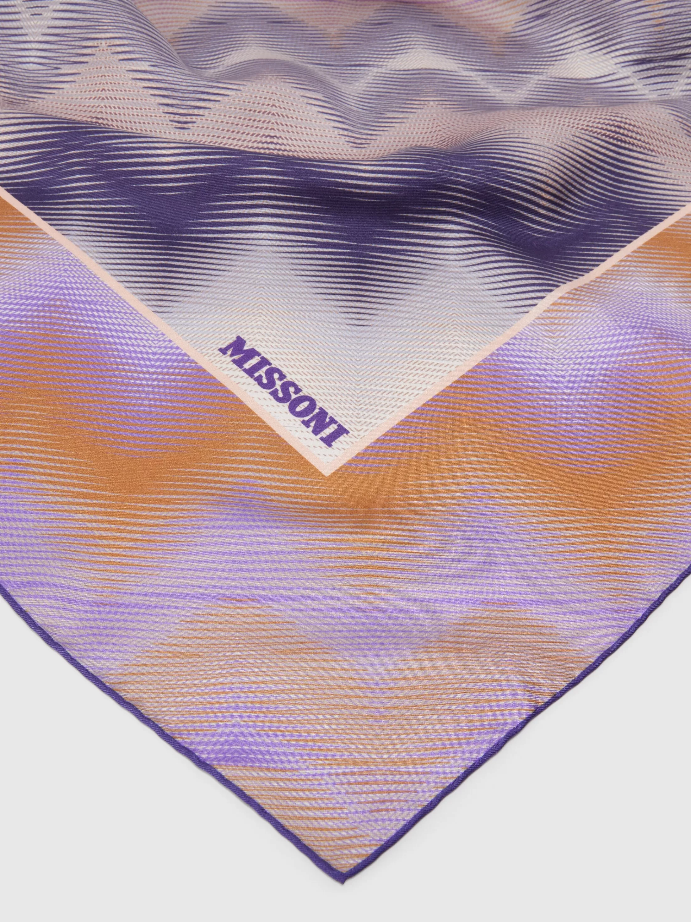 Missoni Foulard in seta fiammata | Donna Sciarpe E Foulard