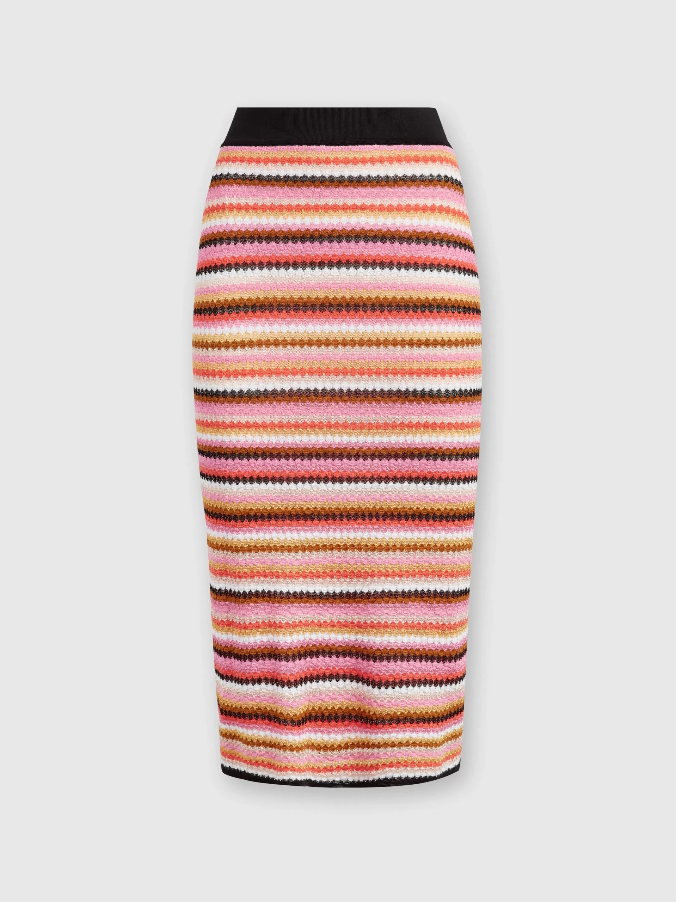 Missoni Gonna midi in cotone e viscosa zig zag | Donna Gonne