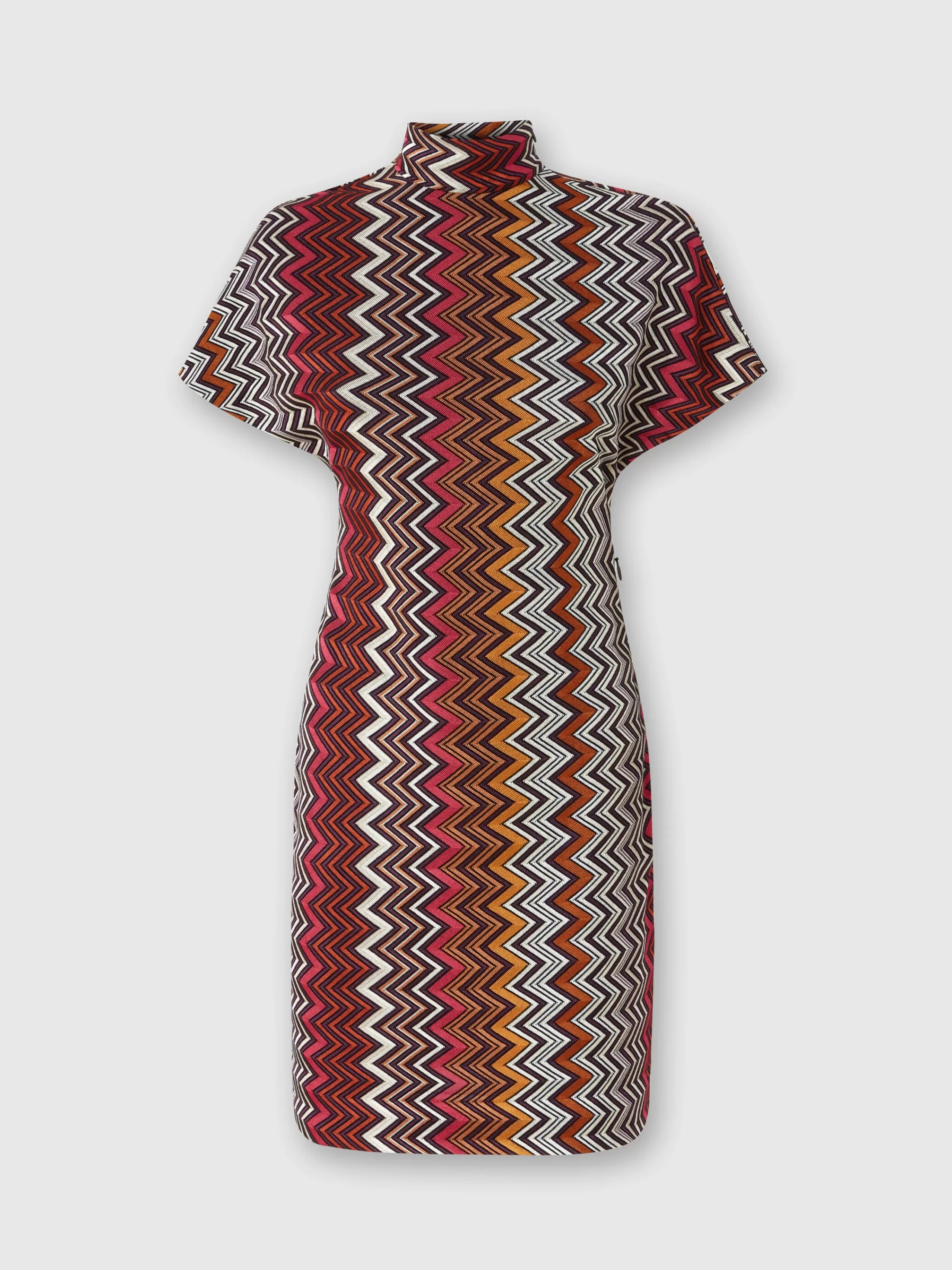 Missoni Mini-abito in viscosa e lana zig zag | Donna Abiti