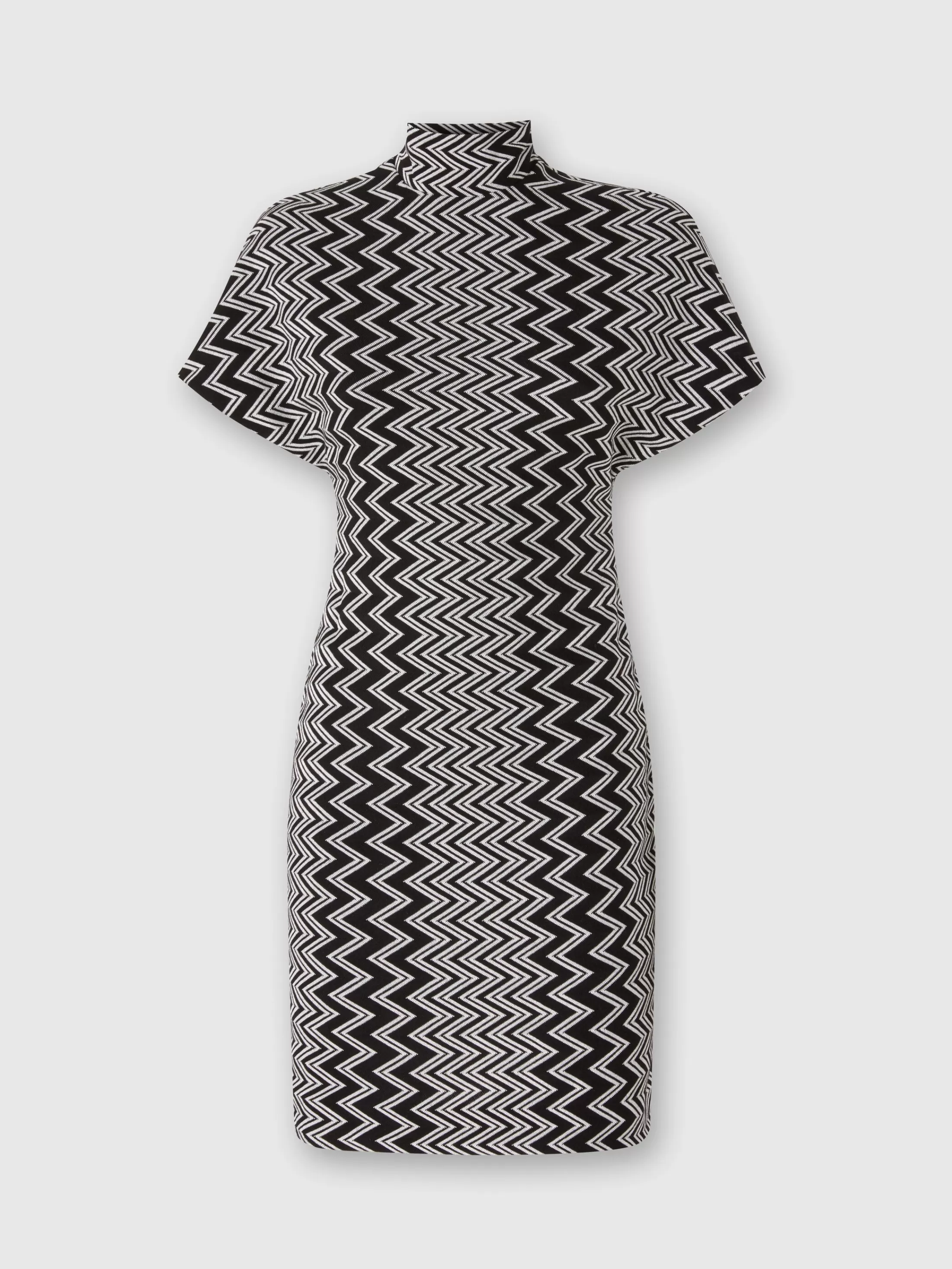 Missoni Mini-abito zig zag con maniche scultura | Donna Abiti