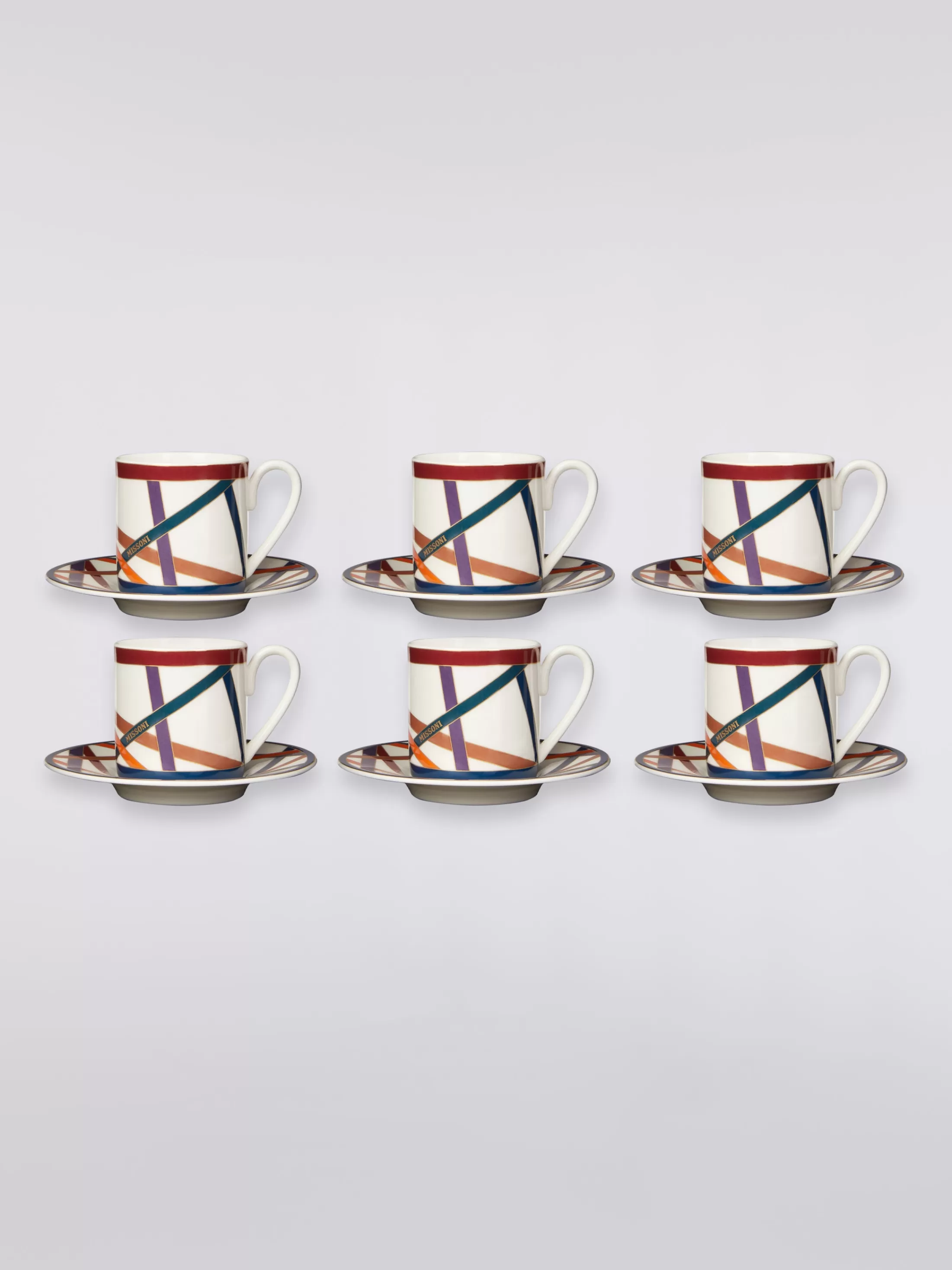 Missoni Nastri Tazza Caffe Set 6 Pz C/Piattino | Tavola