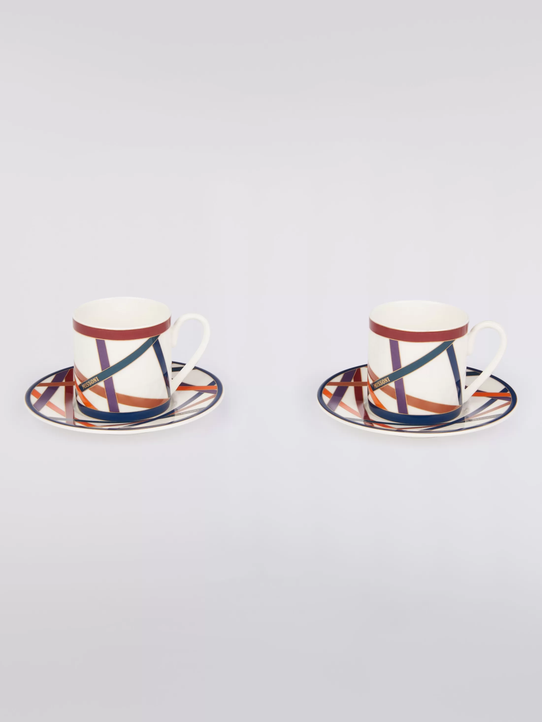 Missoni Nastri Tazza Caffe Set 2 Pz C/Piattino | Tavola