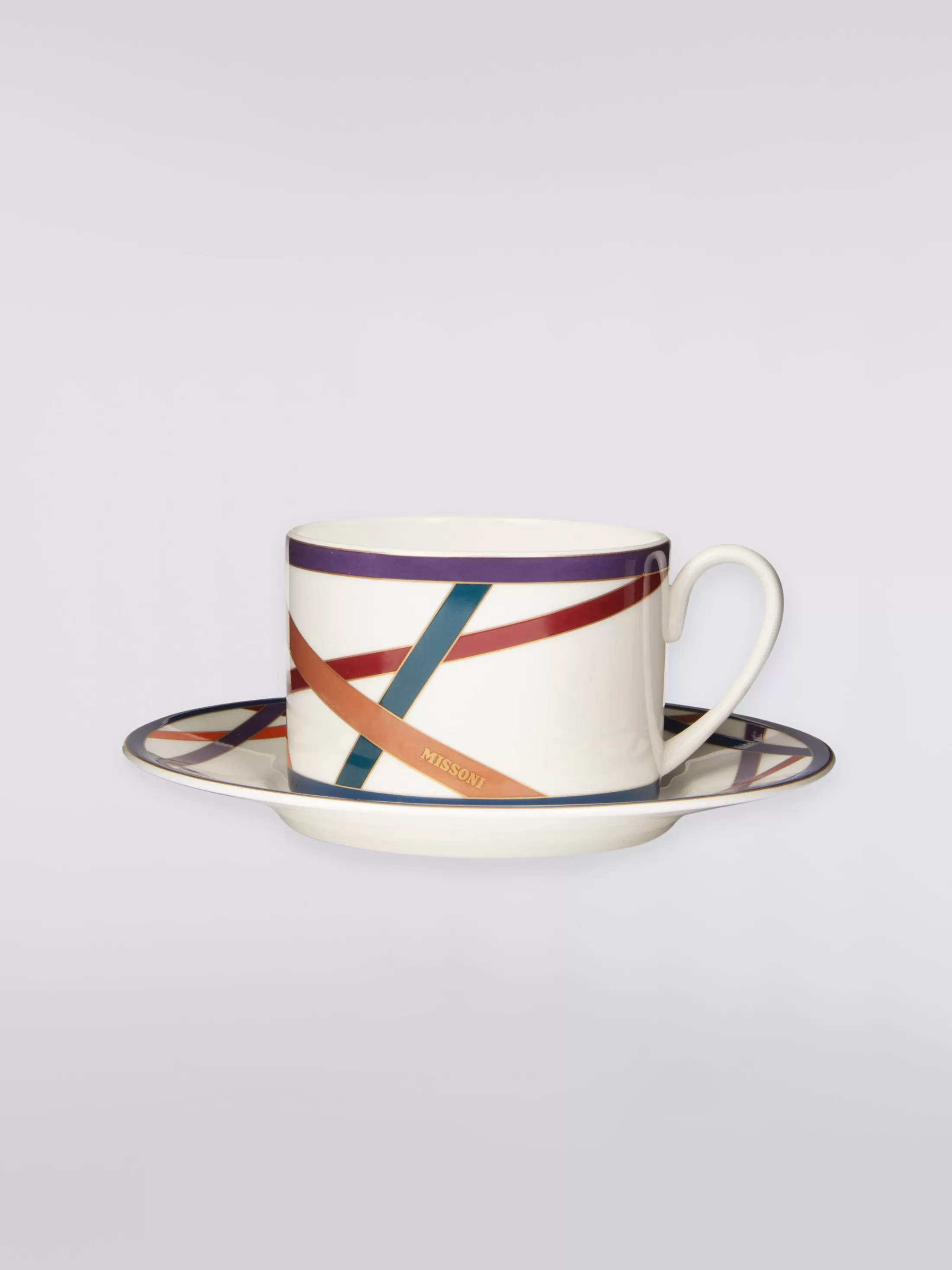 Missoni Nastri Tazza Tè Set 6 Pz C/Piattino | Tavola