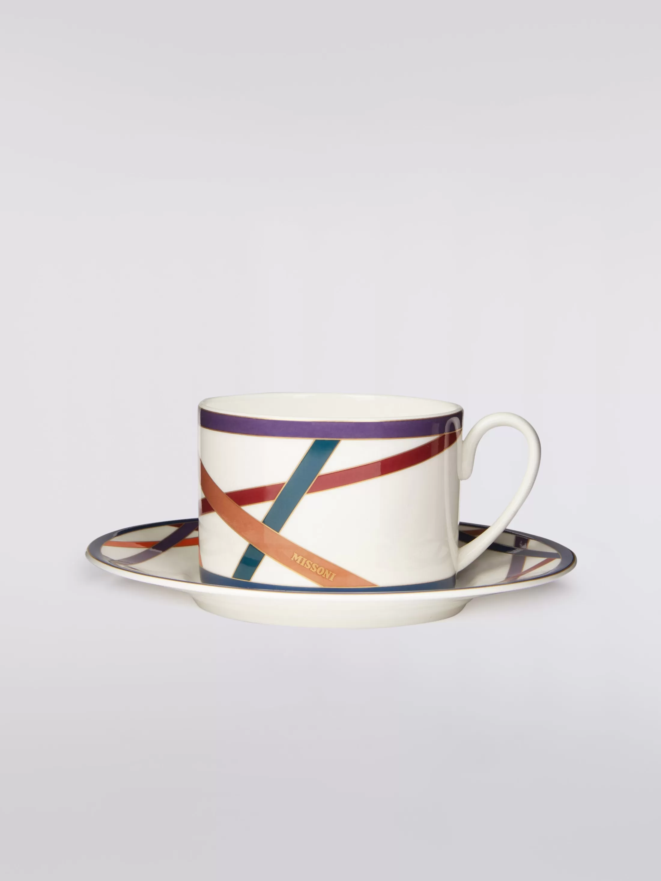 Missoni Nastri Tazza Tè Set 2 Pz C/Piattino | Tavola