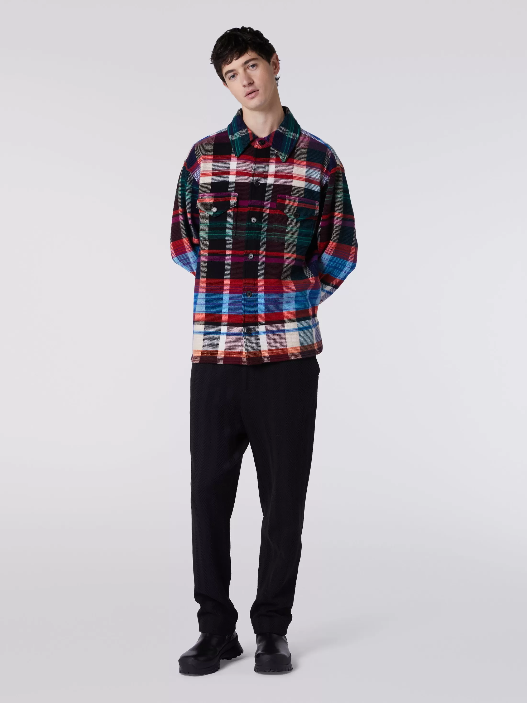 Missoni Oveshirt in lana e cotone | Uomo Camicie