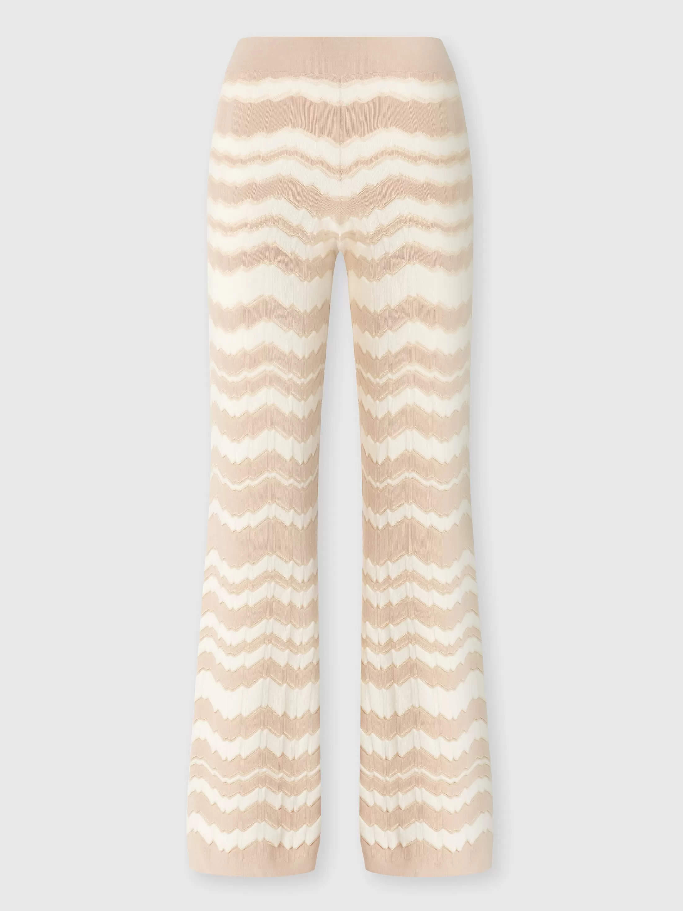 Missoni Pantapalazzo con zig zag tono su tono | Donna Pantaloni