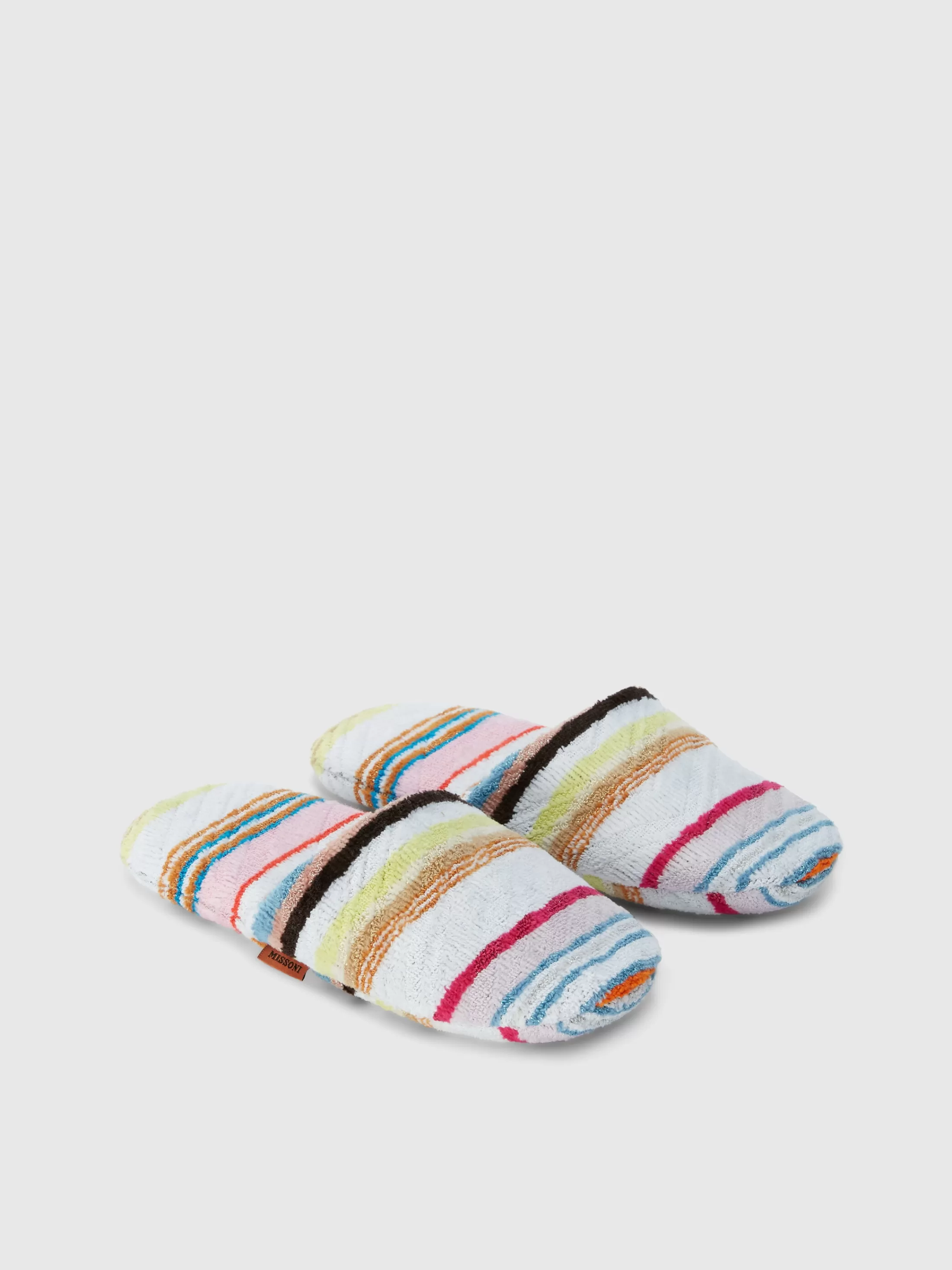 Missoni Pantofole Moonshadow in spugna di cotone con lurex | Complementi D'Arredo | Bagno