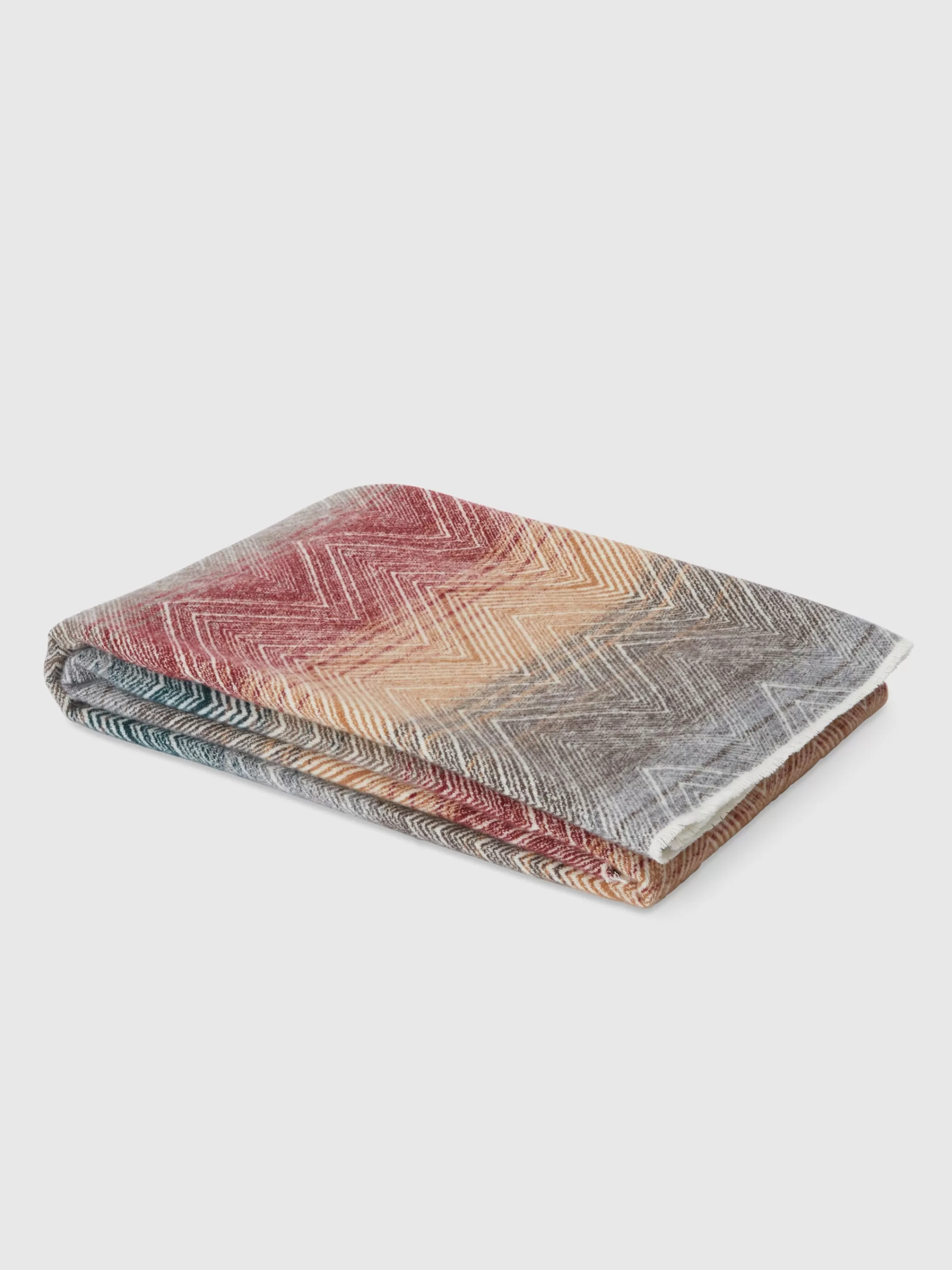 Missoni Plaid Marea 130x190 cm in lana chevron | Plaid