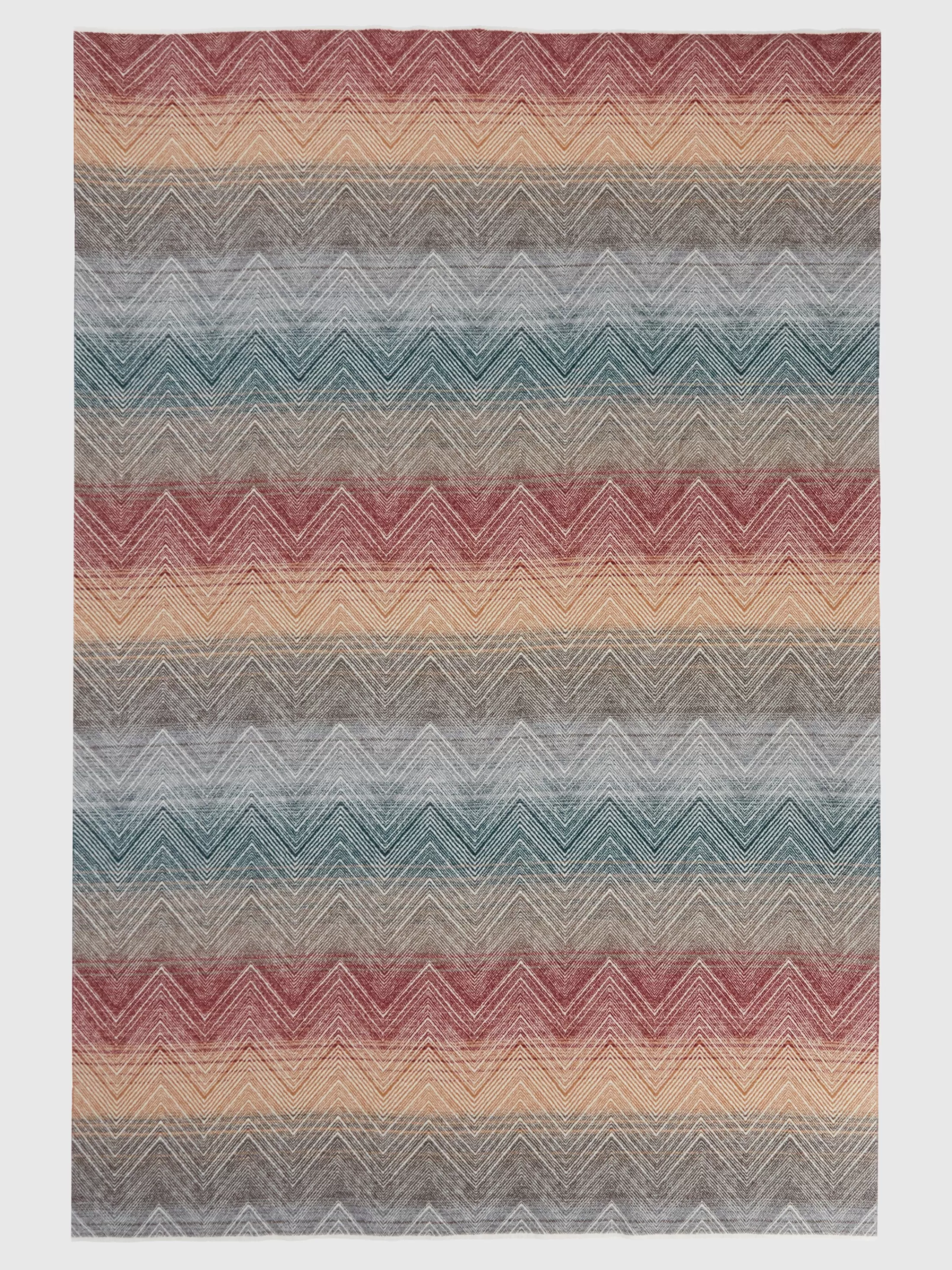 Missoni Plaid Marea 130x190 cm in lana chevron | Plaid