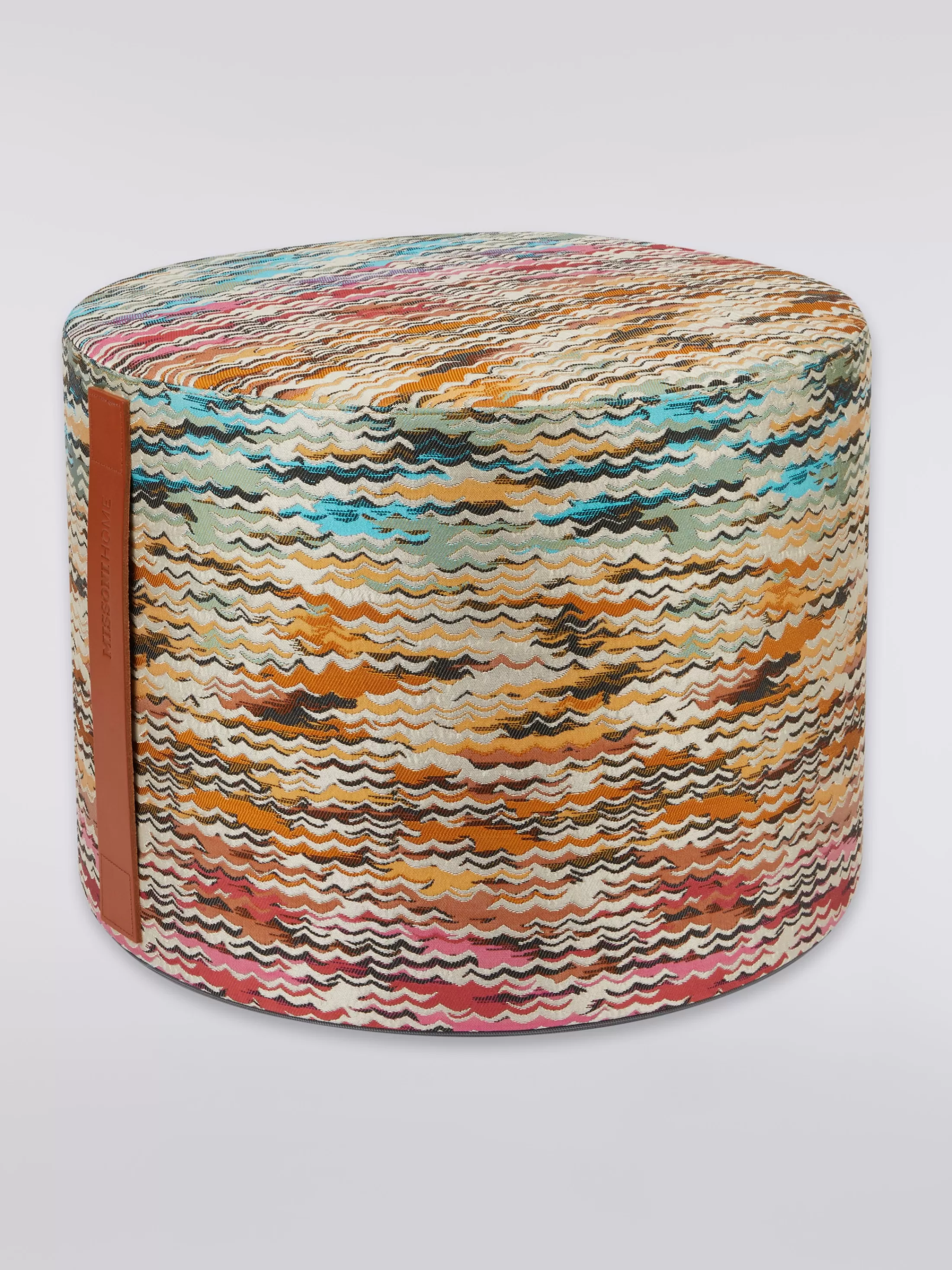 Missoni Pouf cilindrico Aconcagua 40x30 cm | Pouf