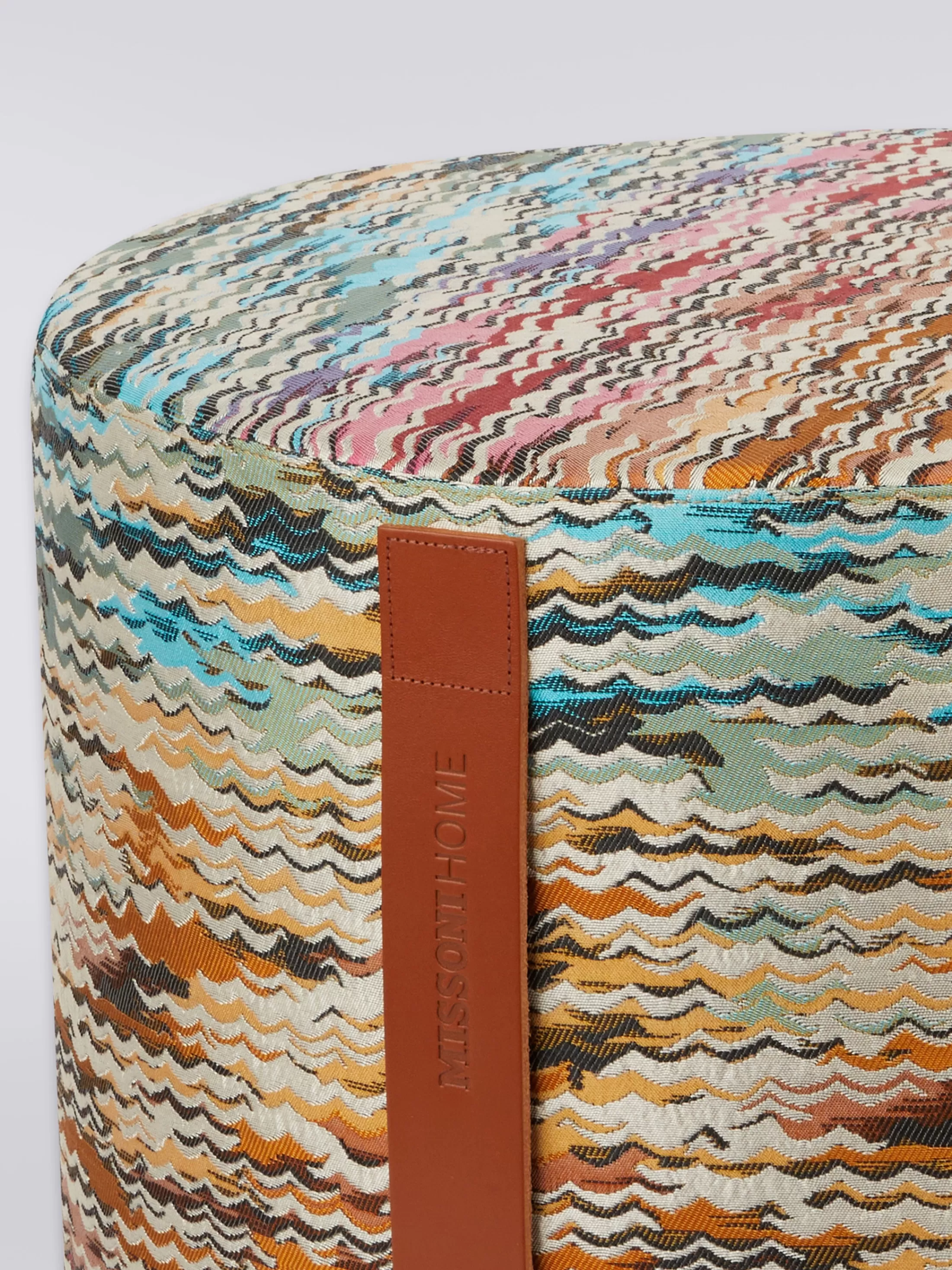 Missoni Pouf cilindrico Aconcagua 40x30 cm | Pouf