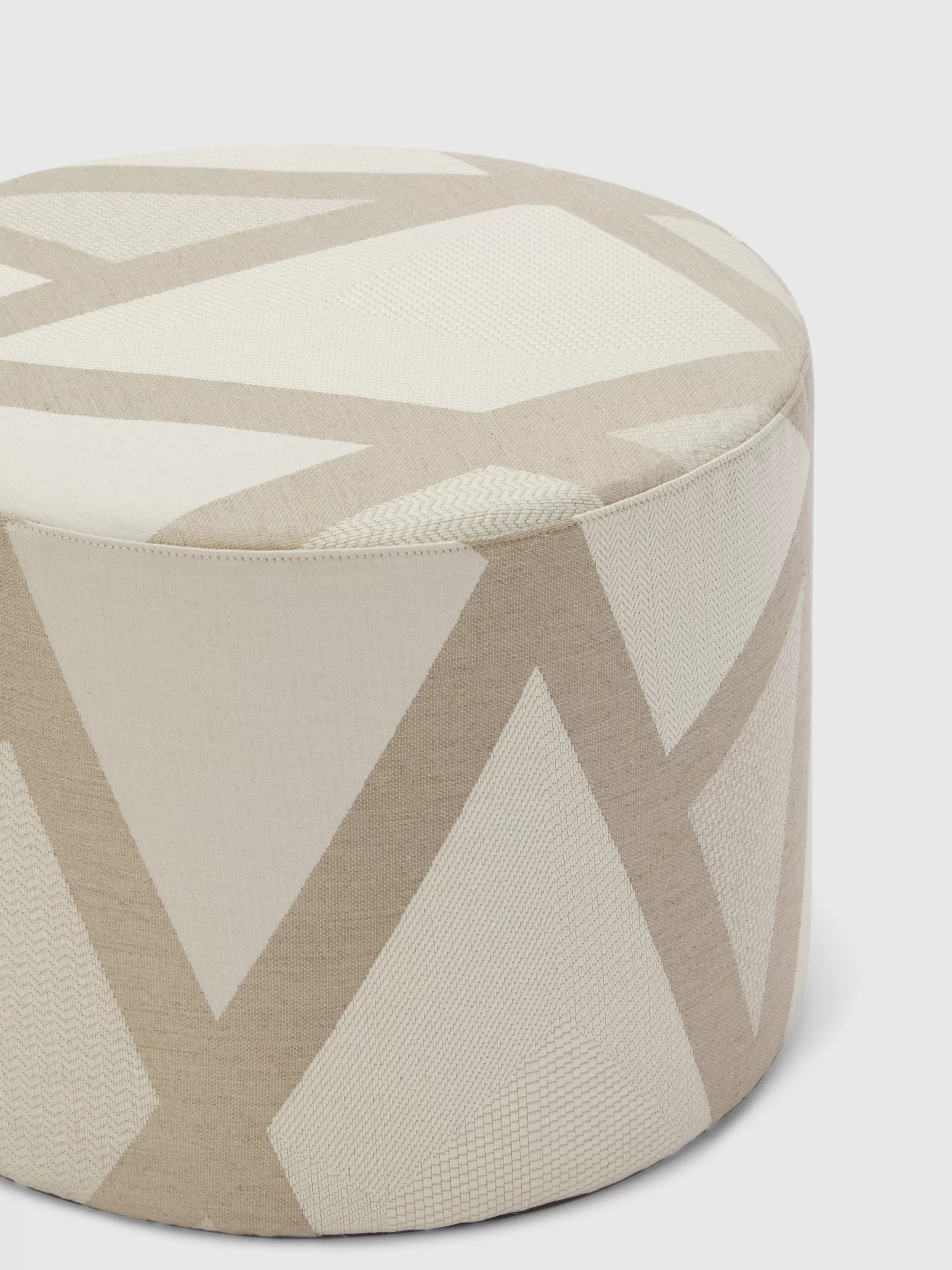 Missoni Pouf cilindrico Nastri Relief 40x30 cm | Pouf