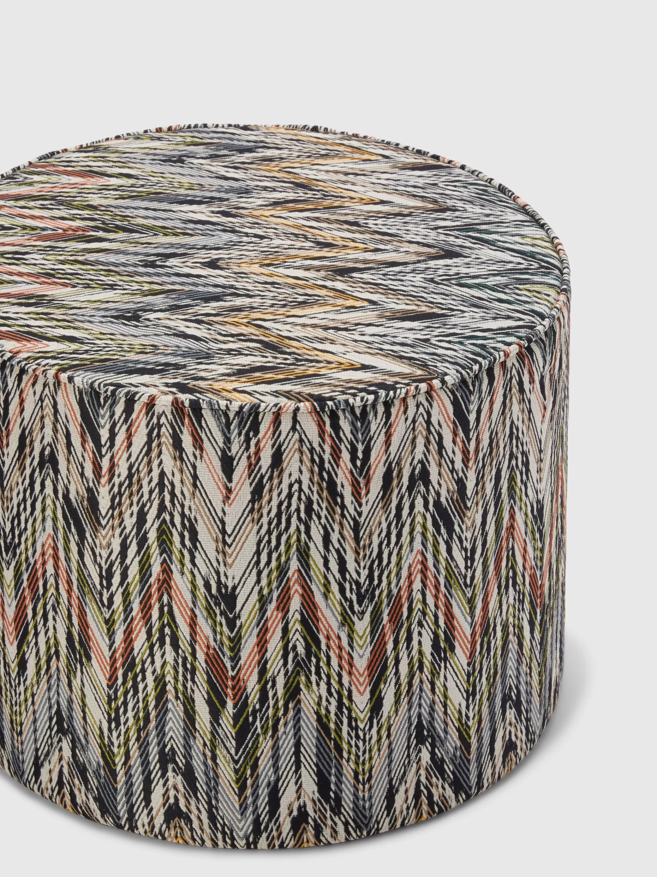 Missoni Pouf cilindrico NY 40x30 cm chevron | Pouf