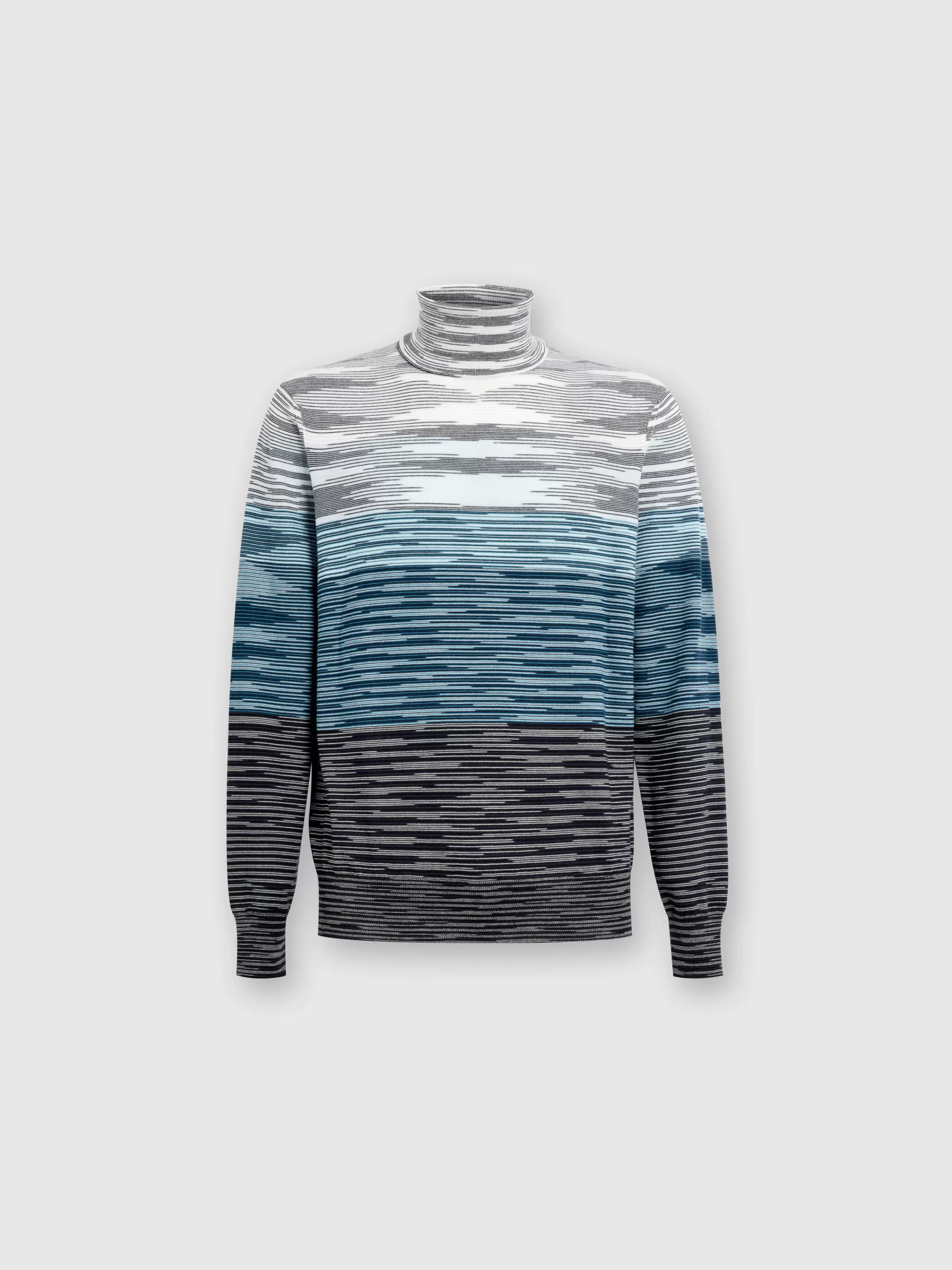 Missoni Pullover a collo alto in lana fiammata | Uomo Maglieria