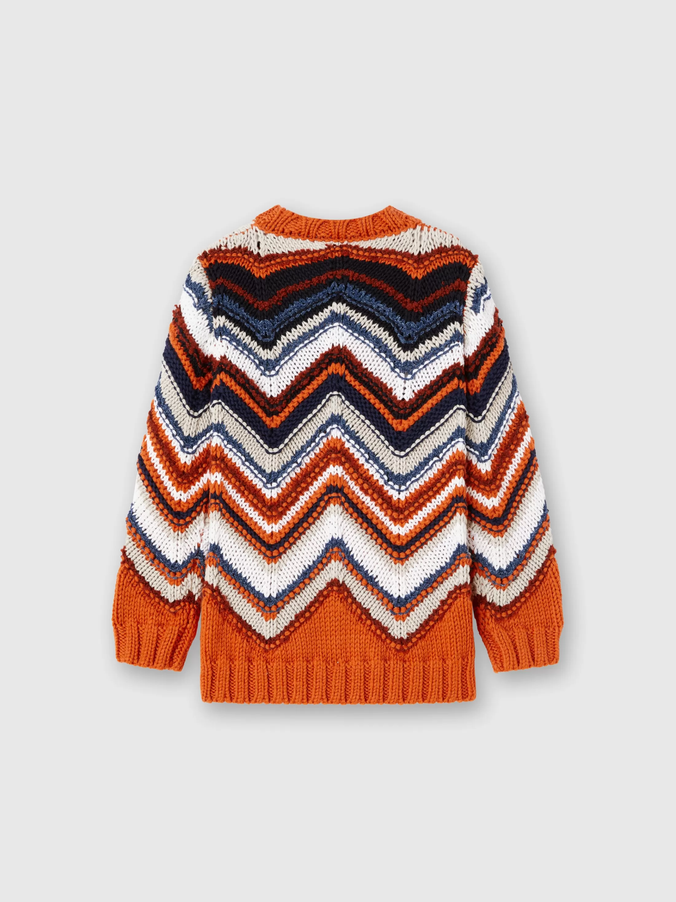 Missoni Pullover girocollo in misto cotone e lana | Bambino Abbigliamento