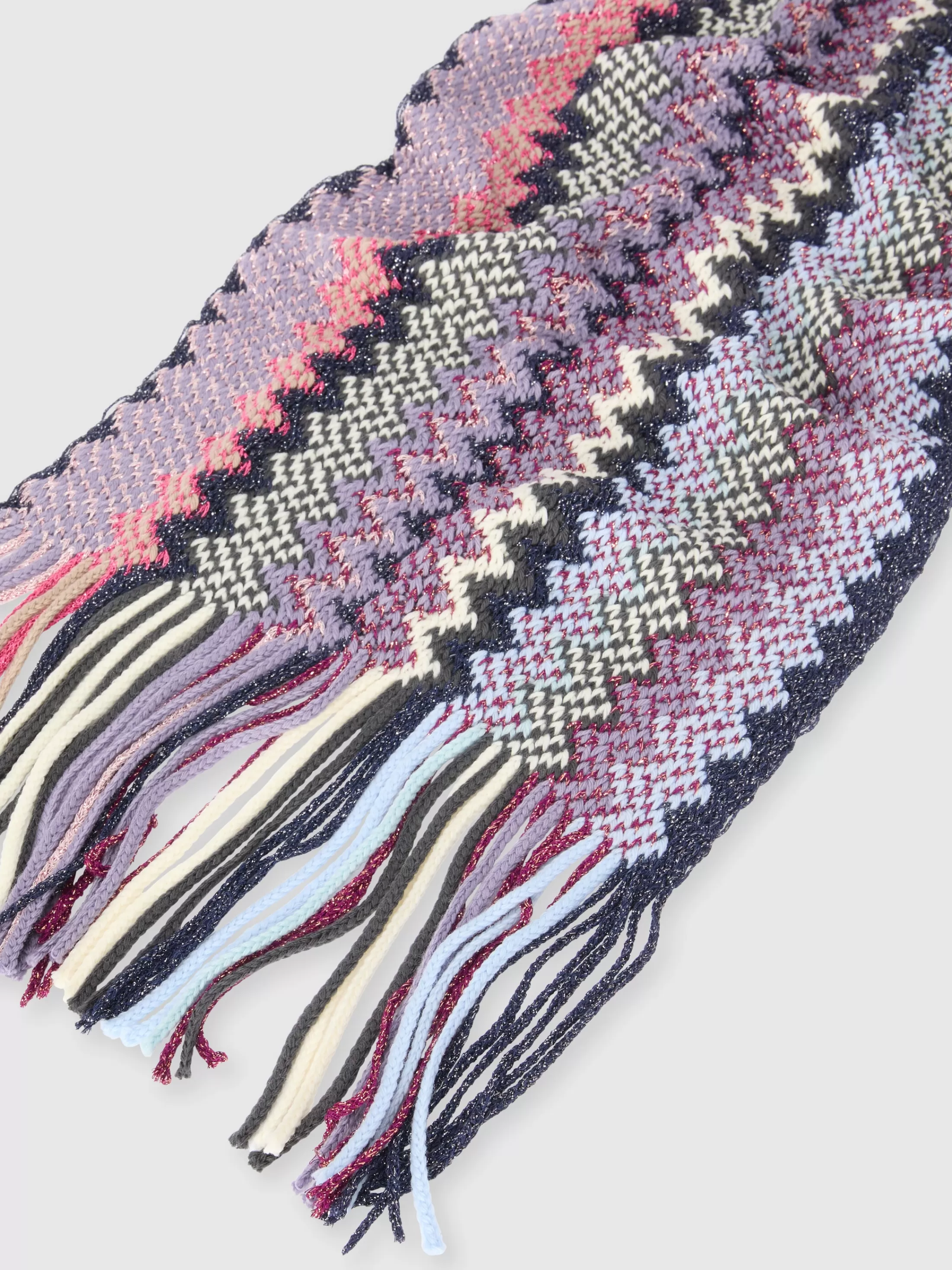 Missoni Sciarpa in lana e viscosa lamé | Donna Sciarpe E Foulard