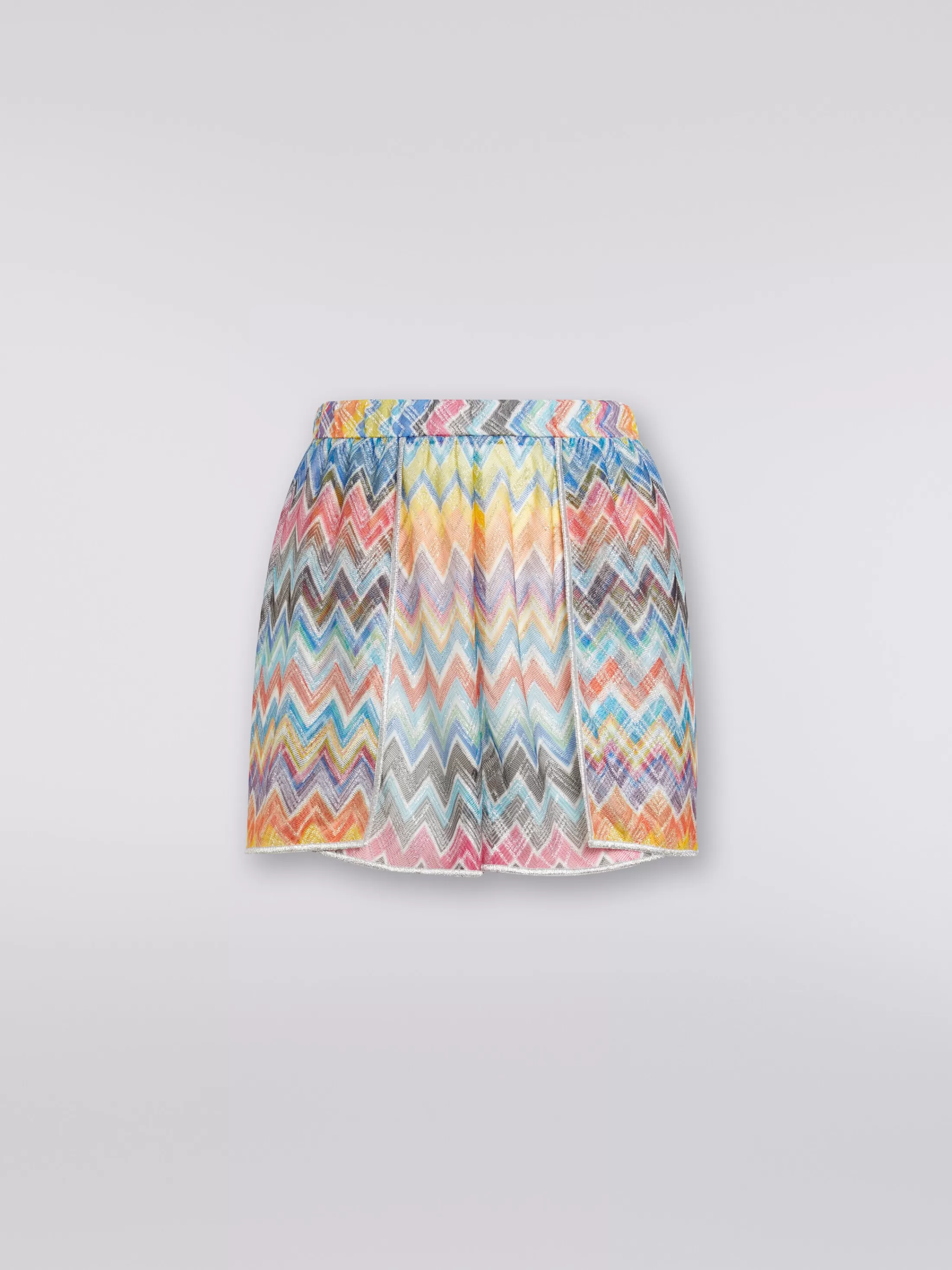 Missoni Shorts copricostume con stampa zig zag e lurex | Donna Abbigliamento | Abbigliamento