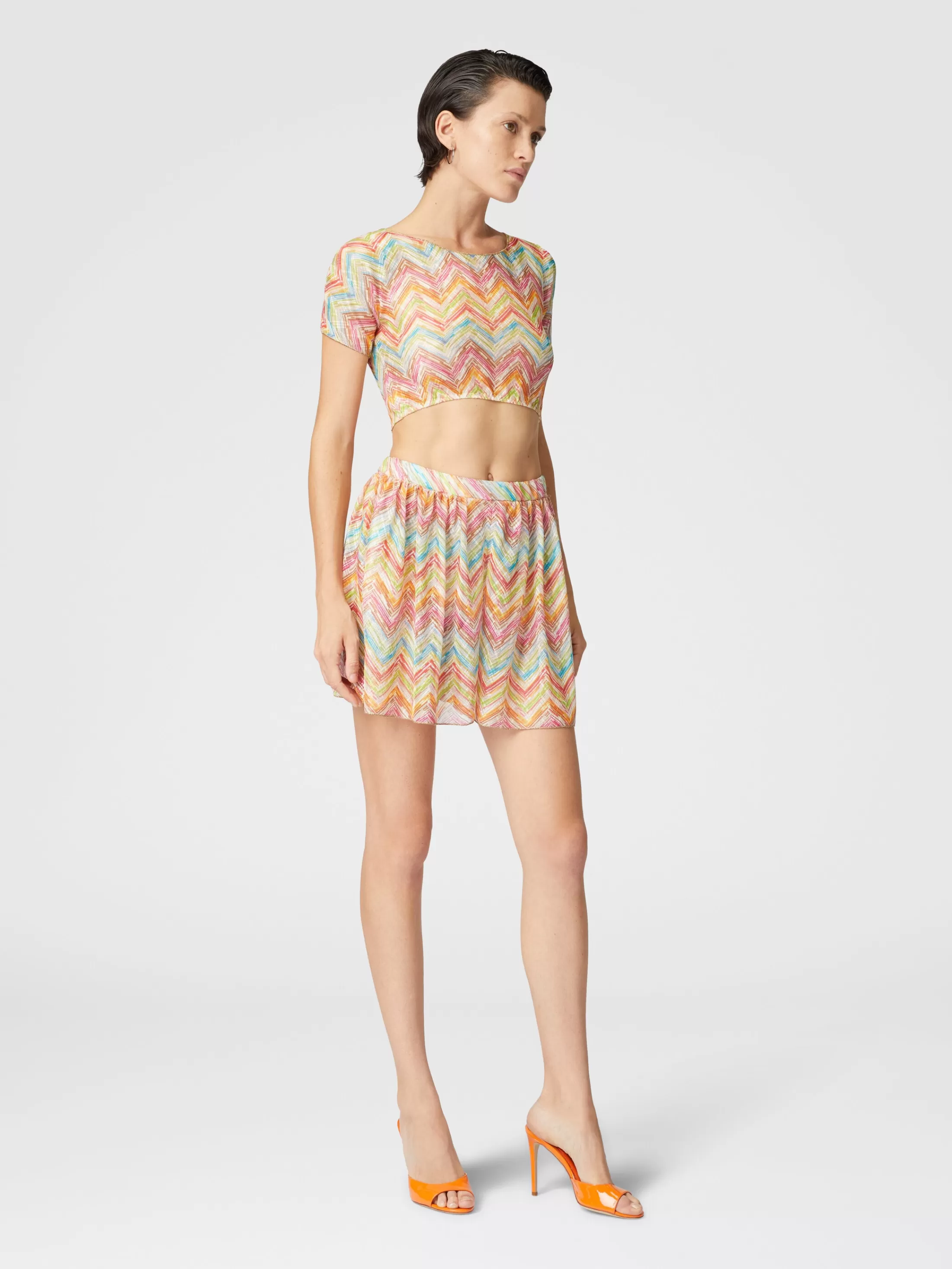 Missoni Shorts copricostume in tulle stampato | Donna Abbigliamento | Abbigliamento