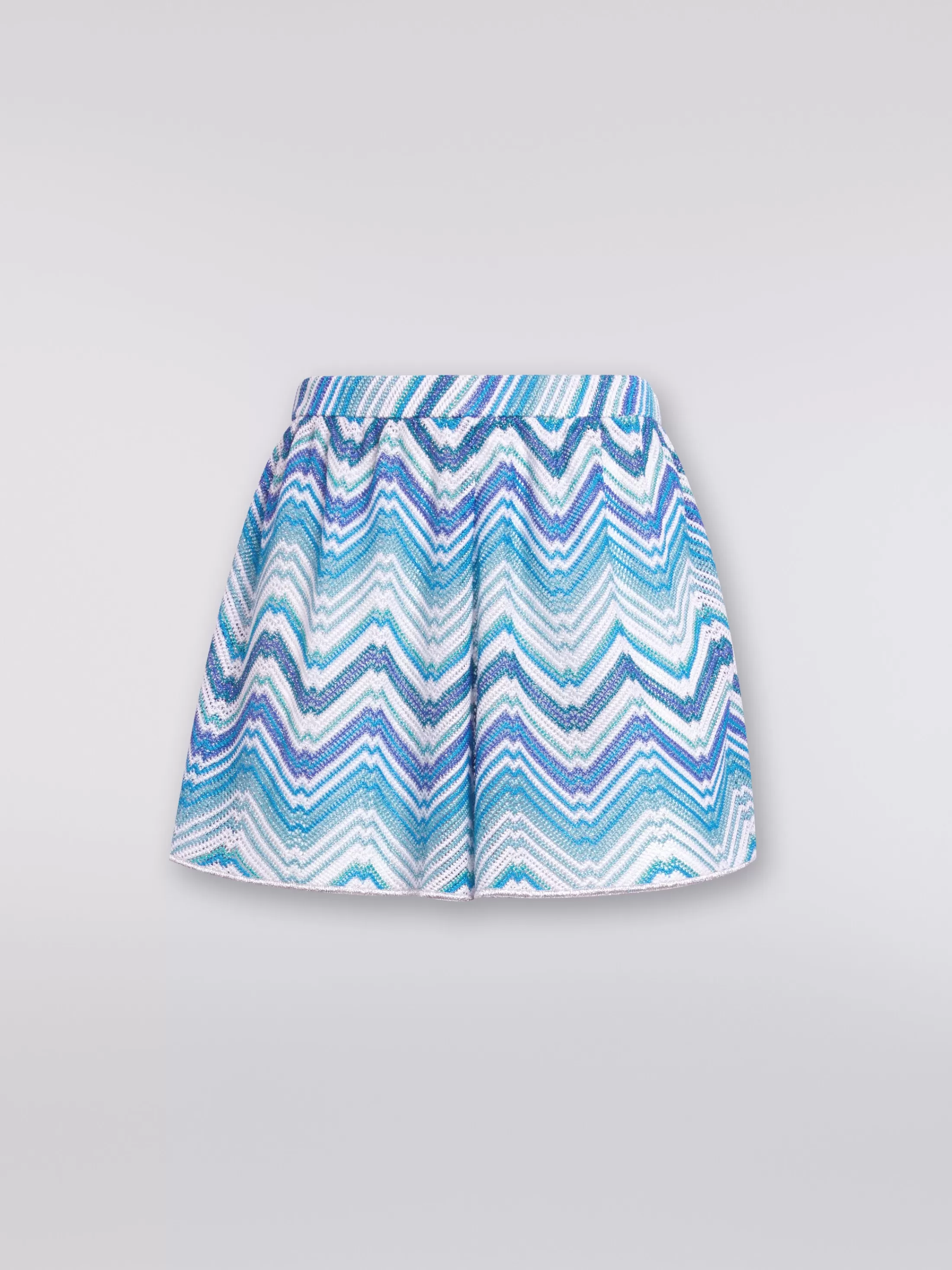 Missoni Shorts copricostume in viscosa e lurex chevron | Donna Abbigliamento | Abbigliamento