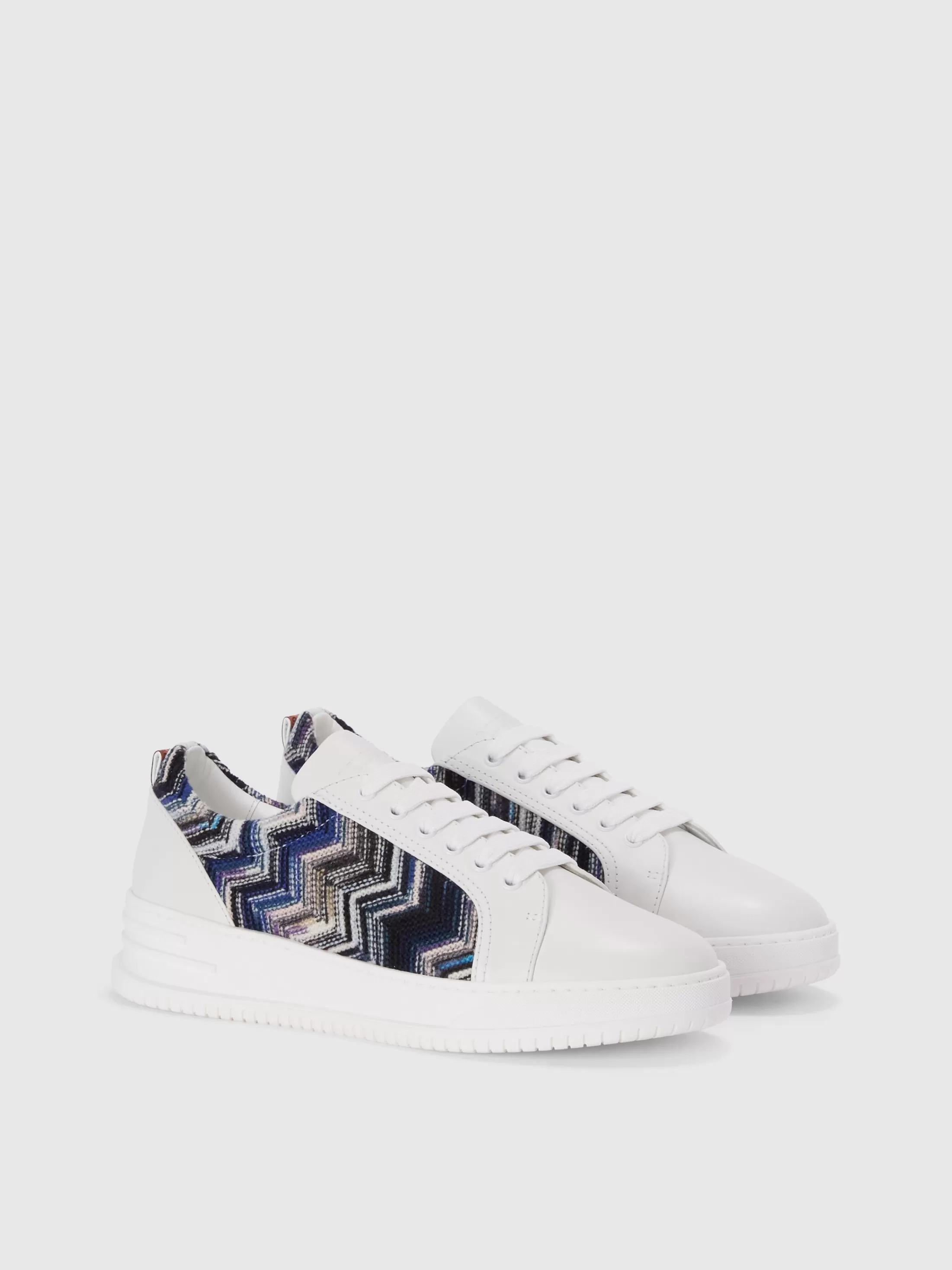 Missoni Sneakers con inserto in tessuto zig zag | Uomo Scarpe