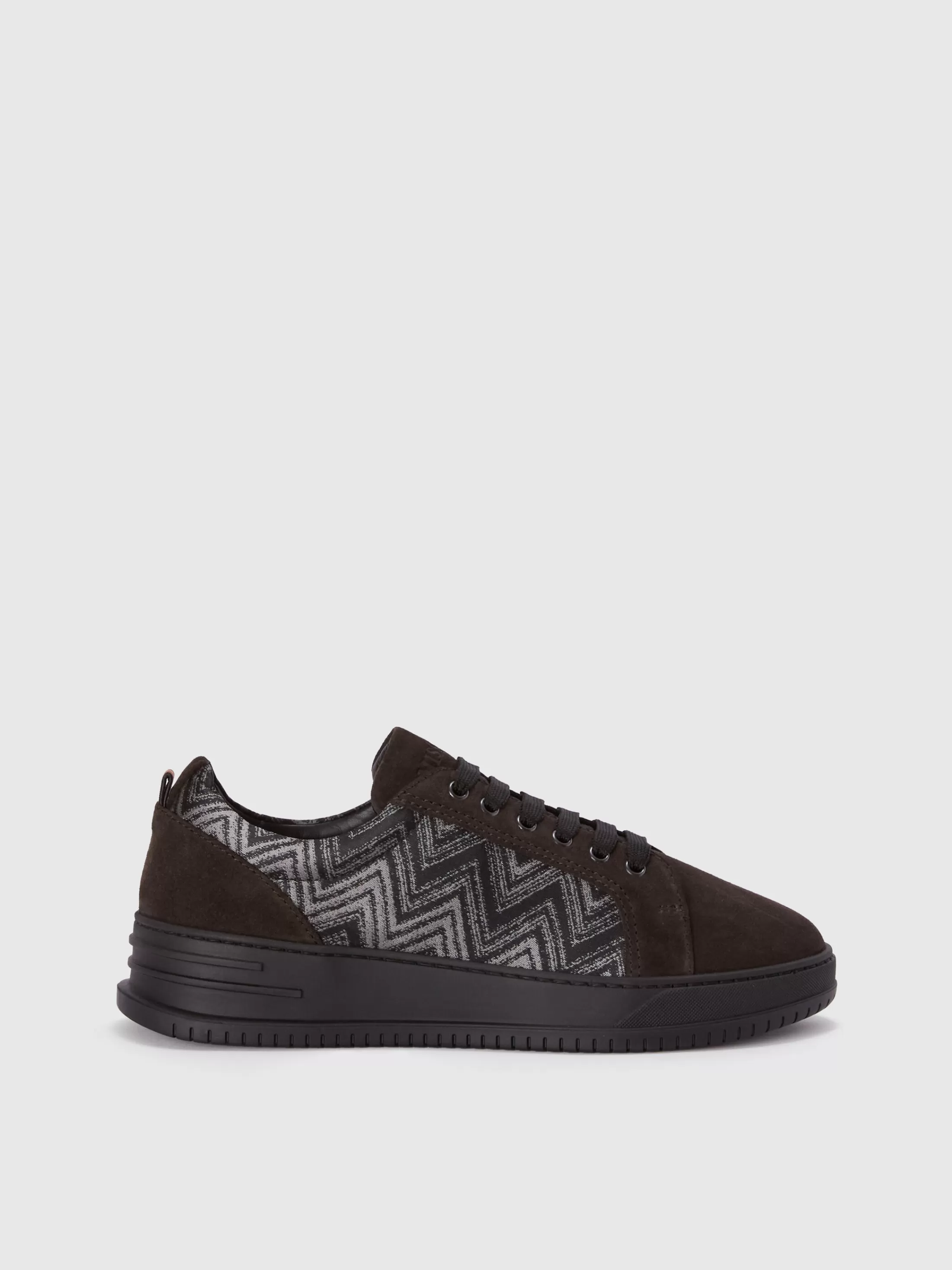 Missoni Sneakers in suede con inserto in tessuto | Uomo Scarpe