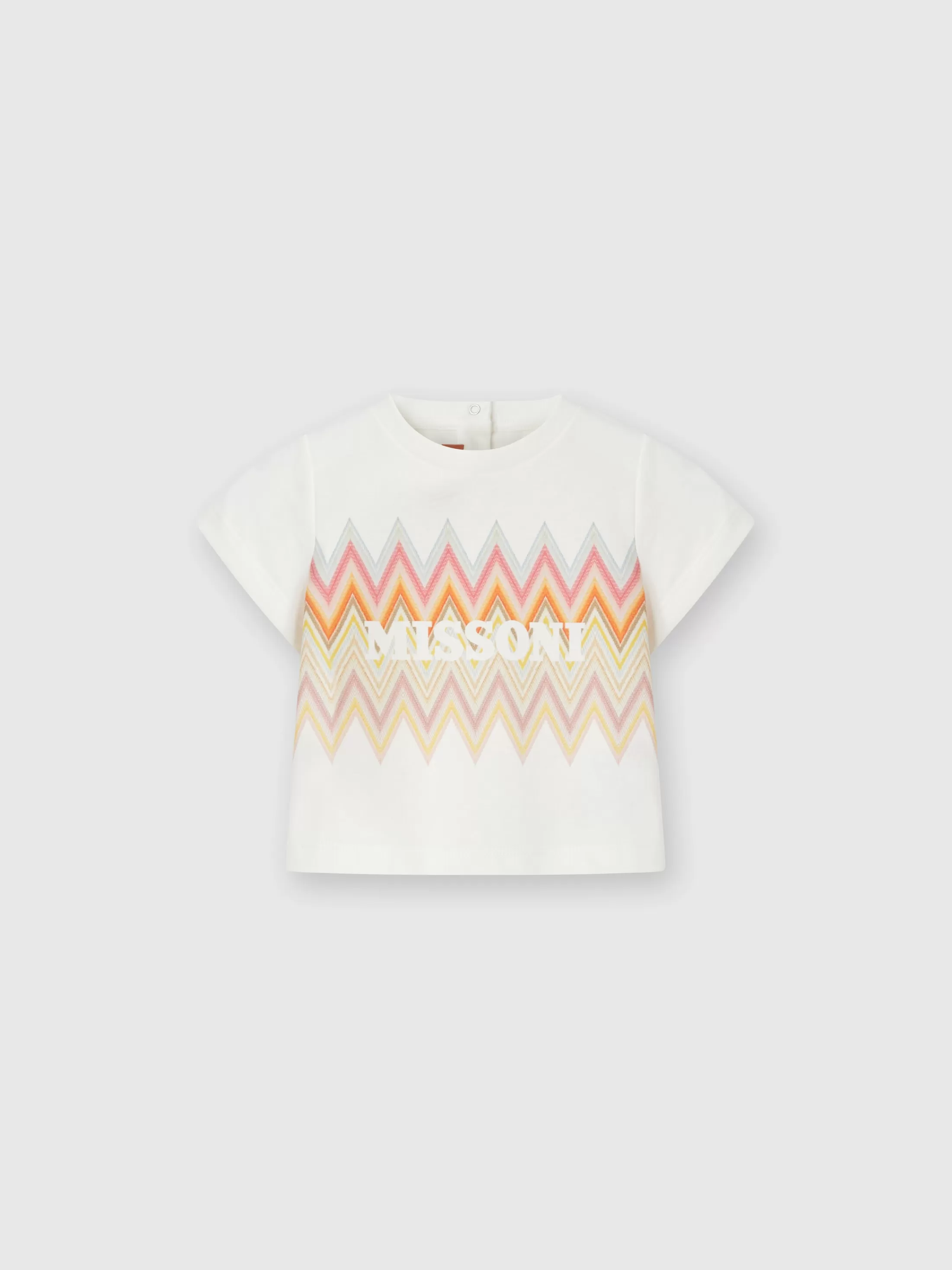 Missoni T-shirt a maniche corte in cotone | Baby (0-24 Mesi)