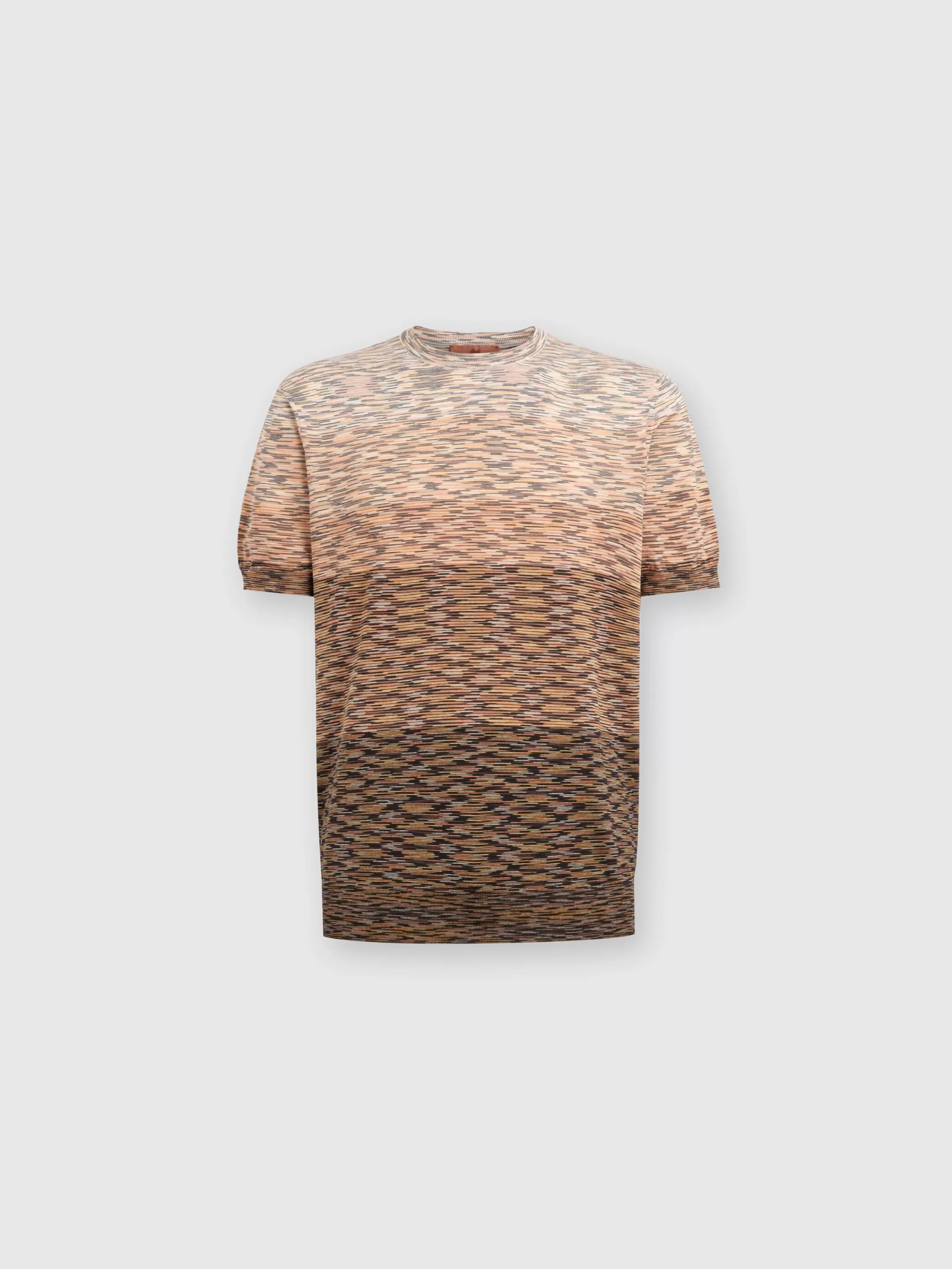 Missoni T-shirt in maglia fiammata di cotone | Uomo Polo & Tshirts