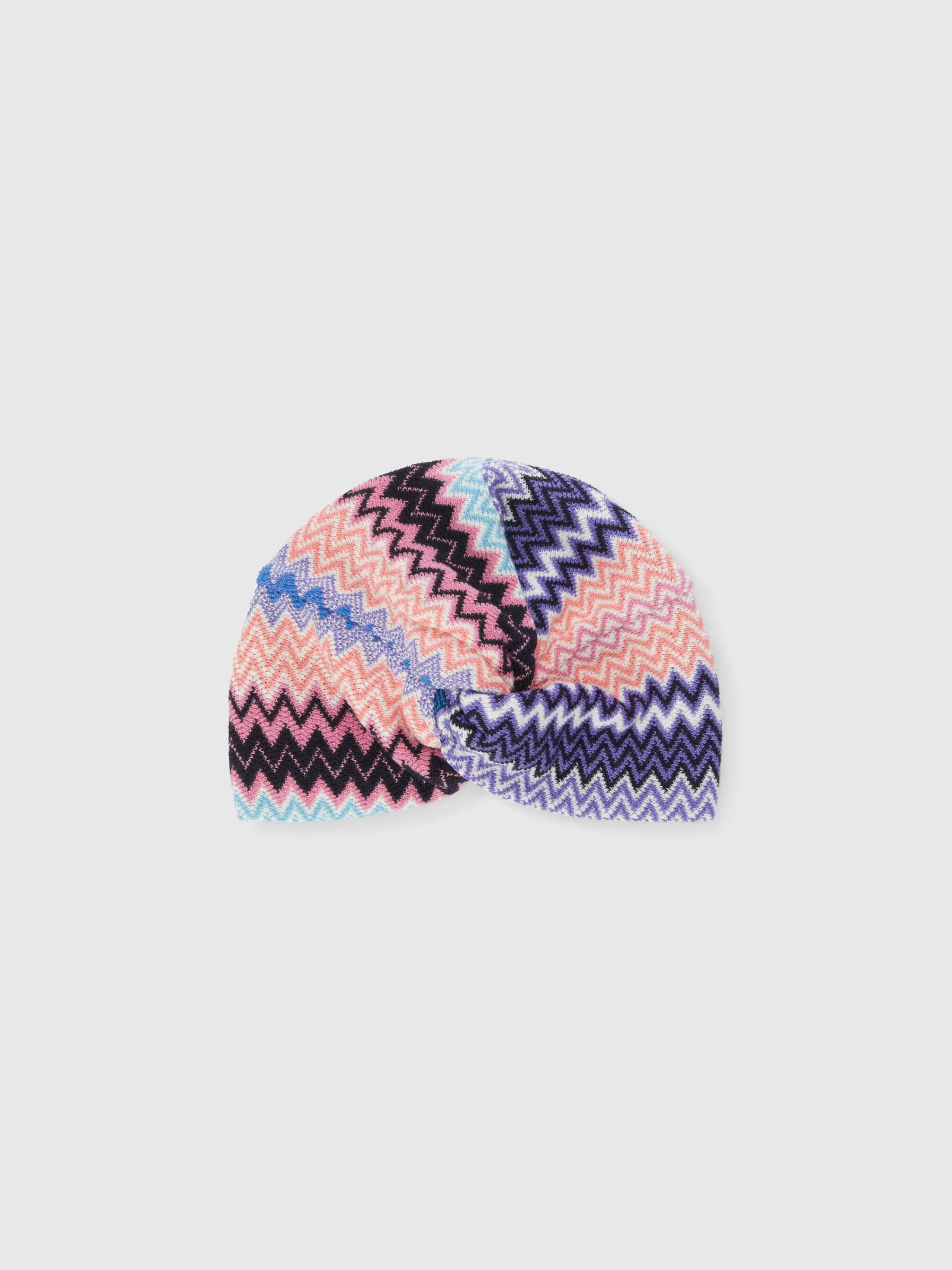 Missoni Turbante in misto lana zig zag | Donna Accessori Per Capelli