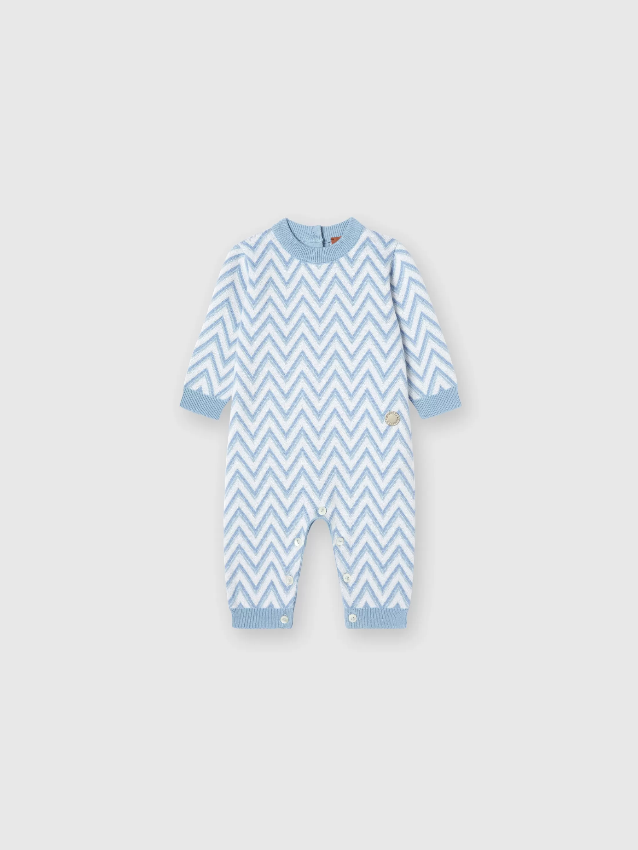 Missoni Tutina in cotone e cachemire zig zag | Baby (0-24 Mesi)